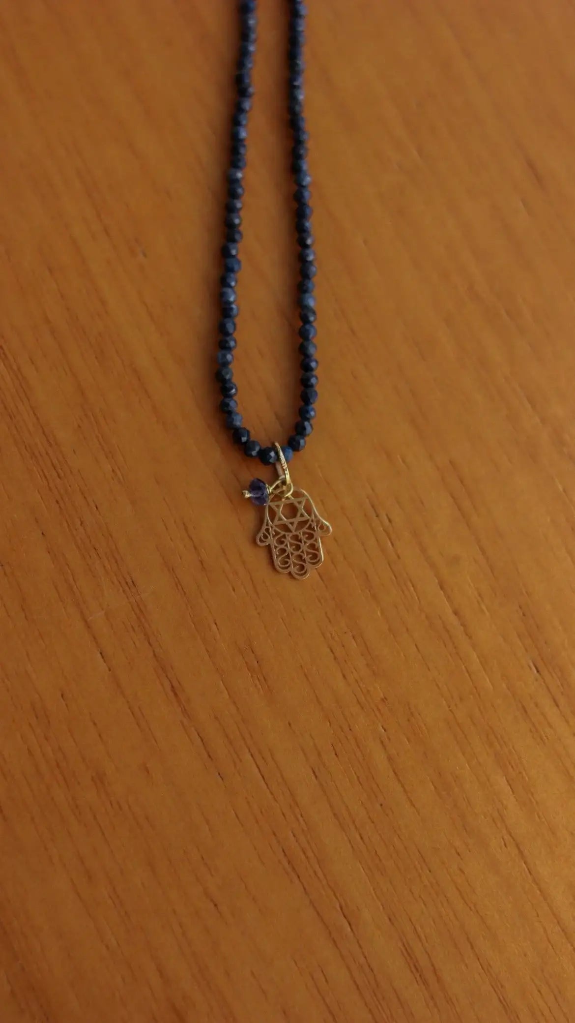 Pingente Patuá | Mão Fátima | Ouro 18k
