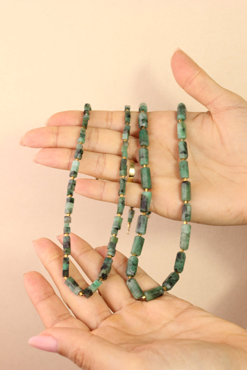 Colar Esmeralda | ouro 18k