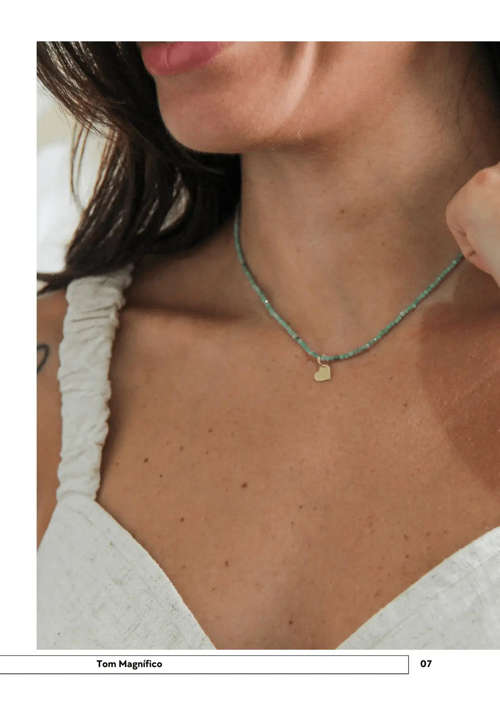 Colar Esmeraldas Delicado