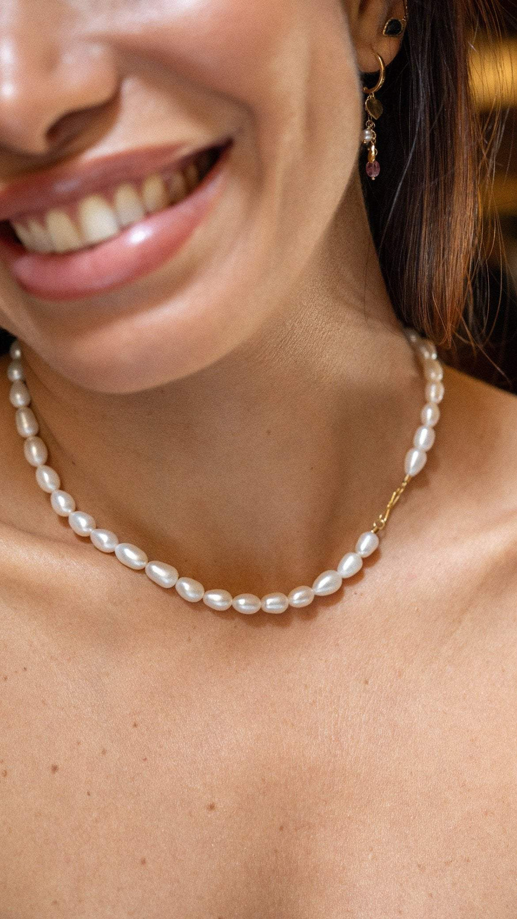 Colar Pérolas | Linha Ouro 18k