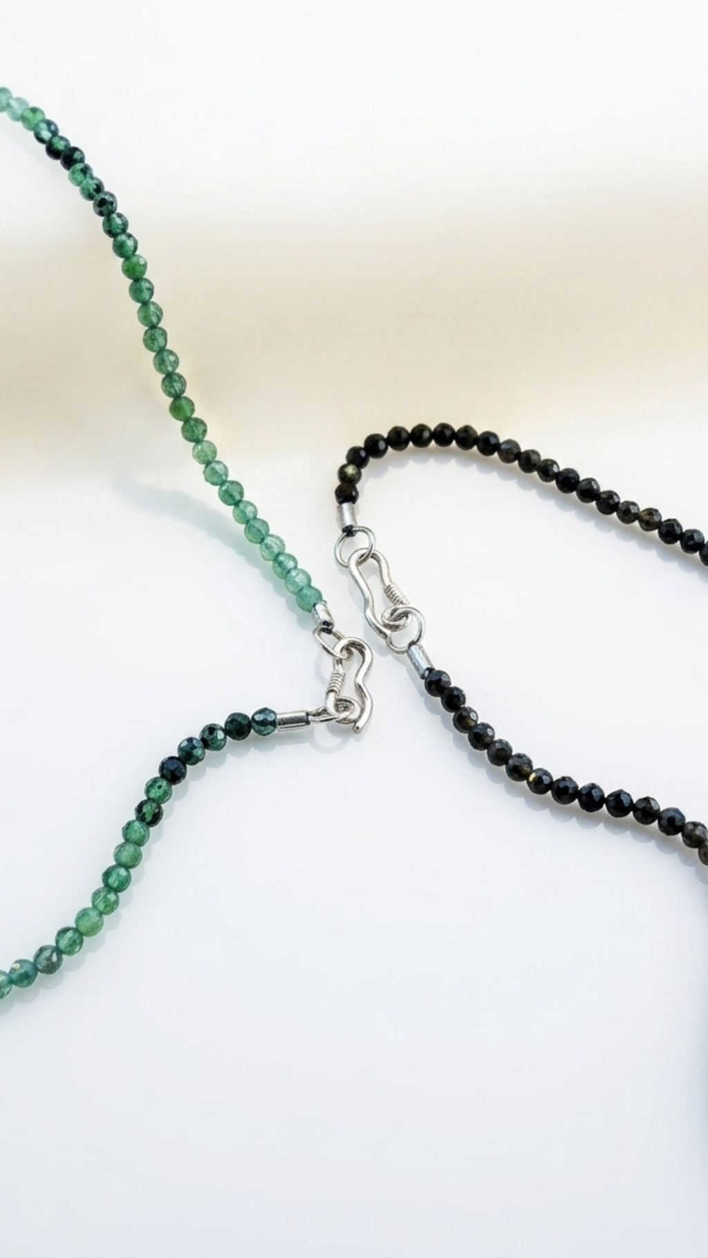 Colar Jade Russa | Linha Prata