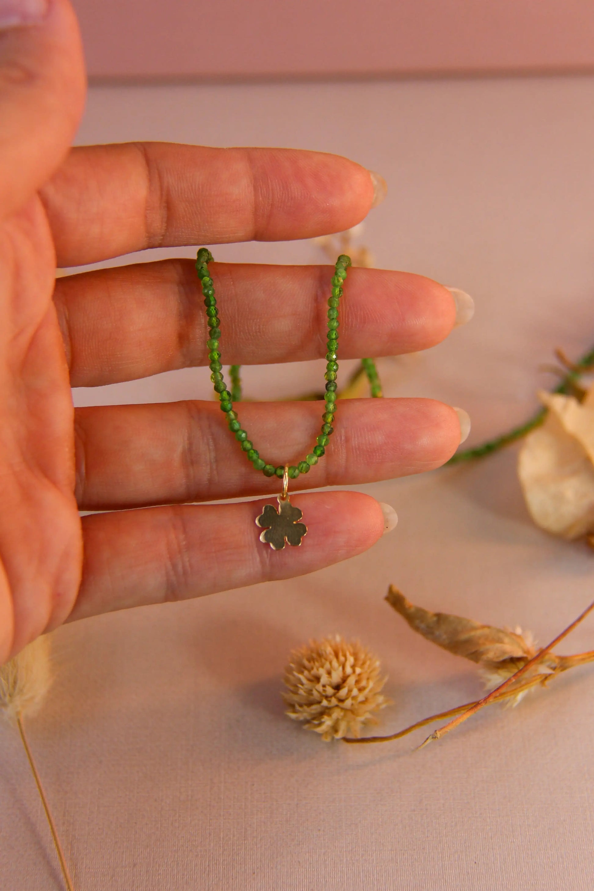 Colar Sorte Na vida | ouro 18k