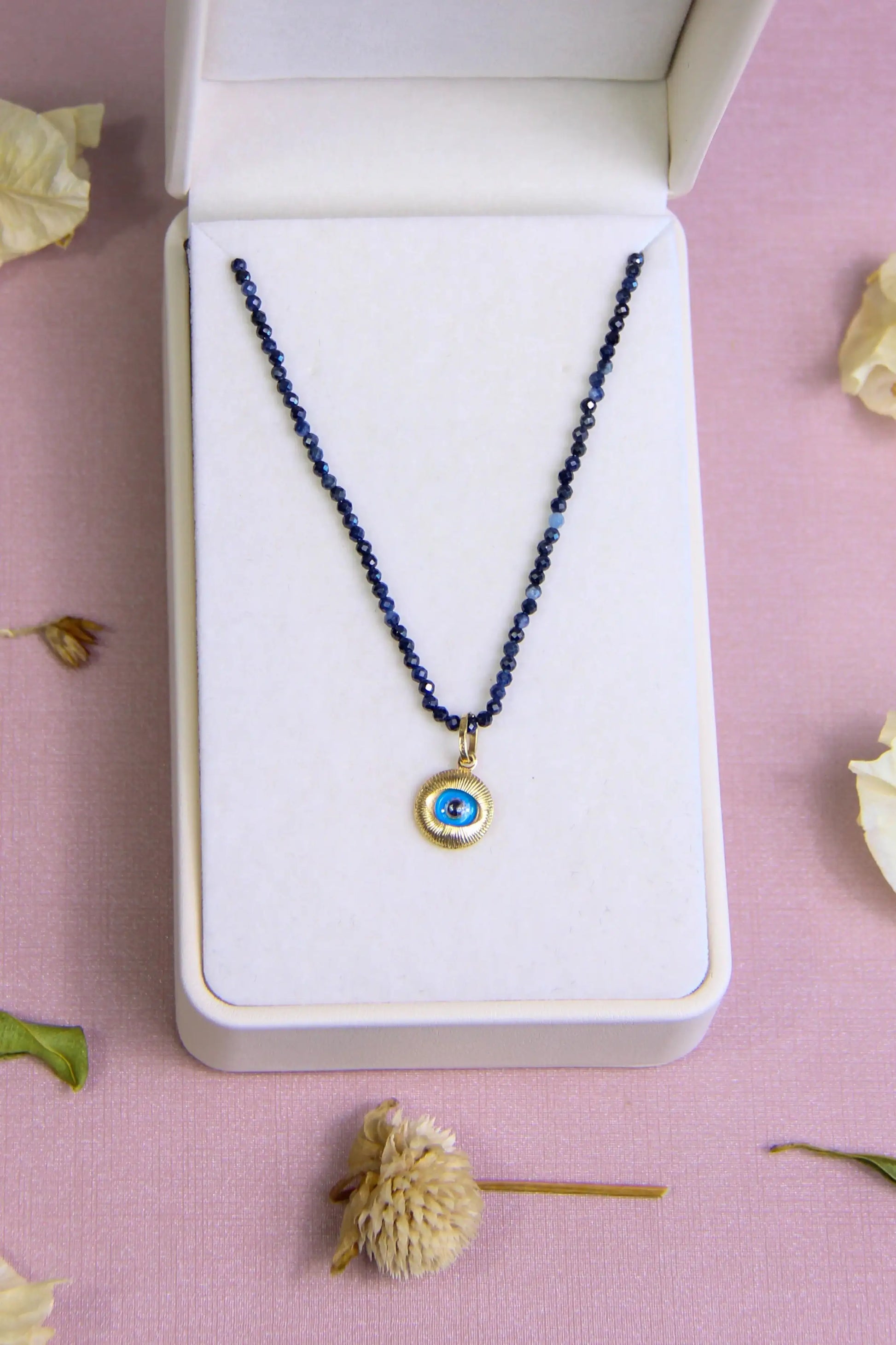 Colar de Safira em Ouro 18k