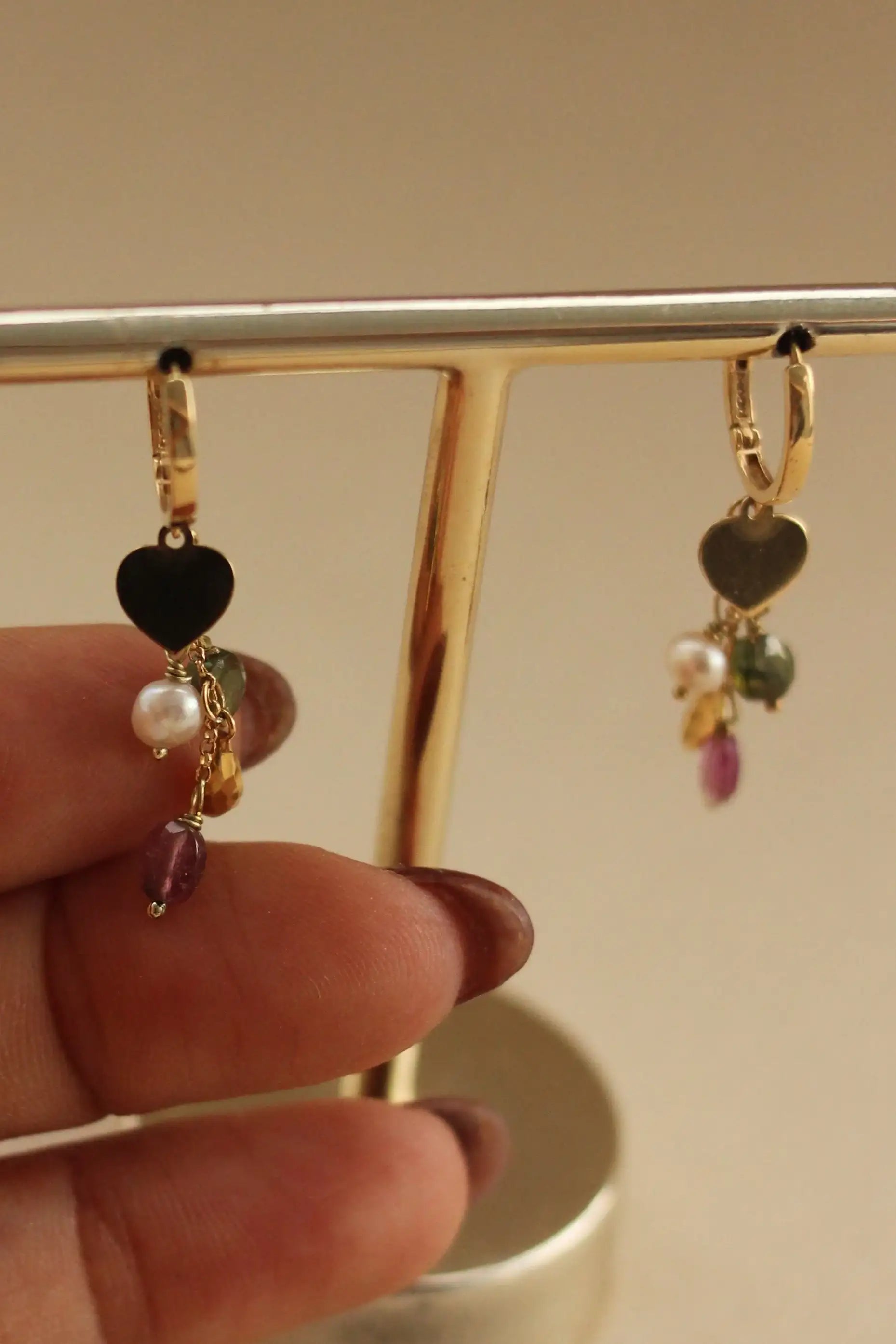 Argola Amore Mio | linha ouro 18k