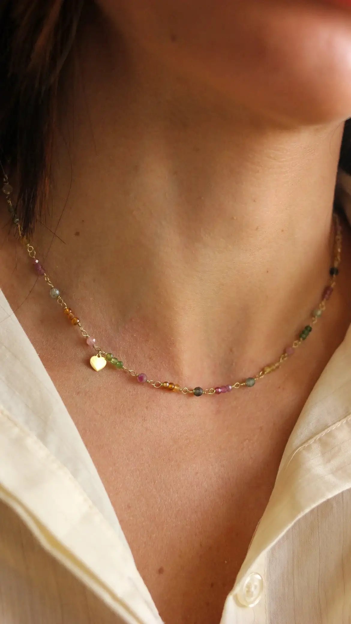 Colar Poesia em Ouro 18k