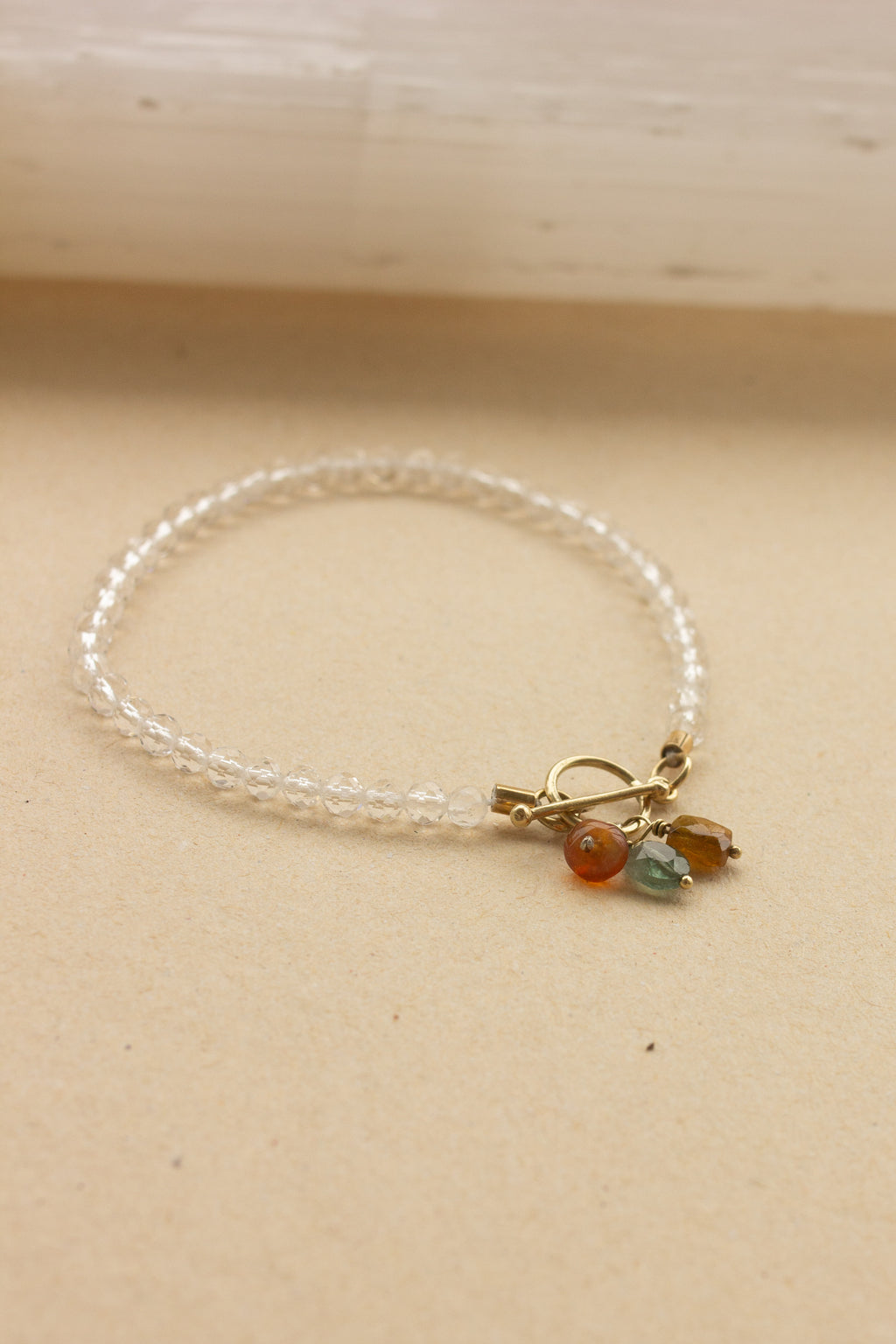 Pulseira Quartzo | Ouro 18k