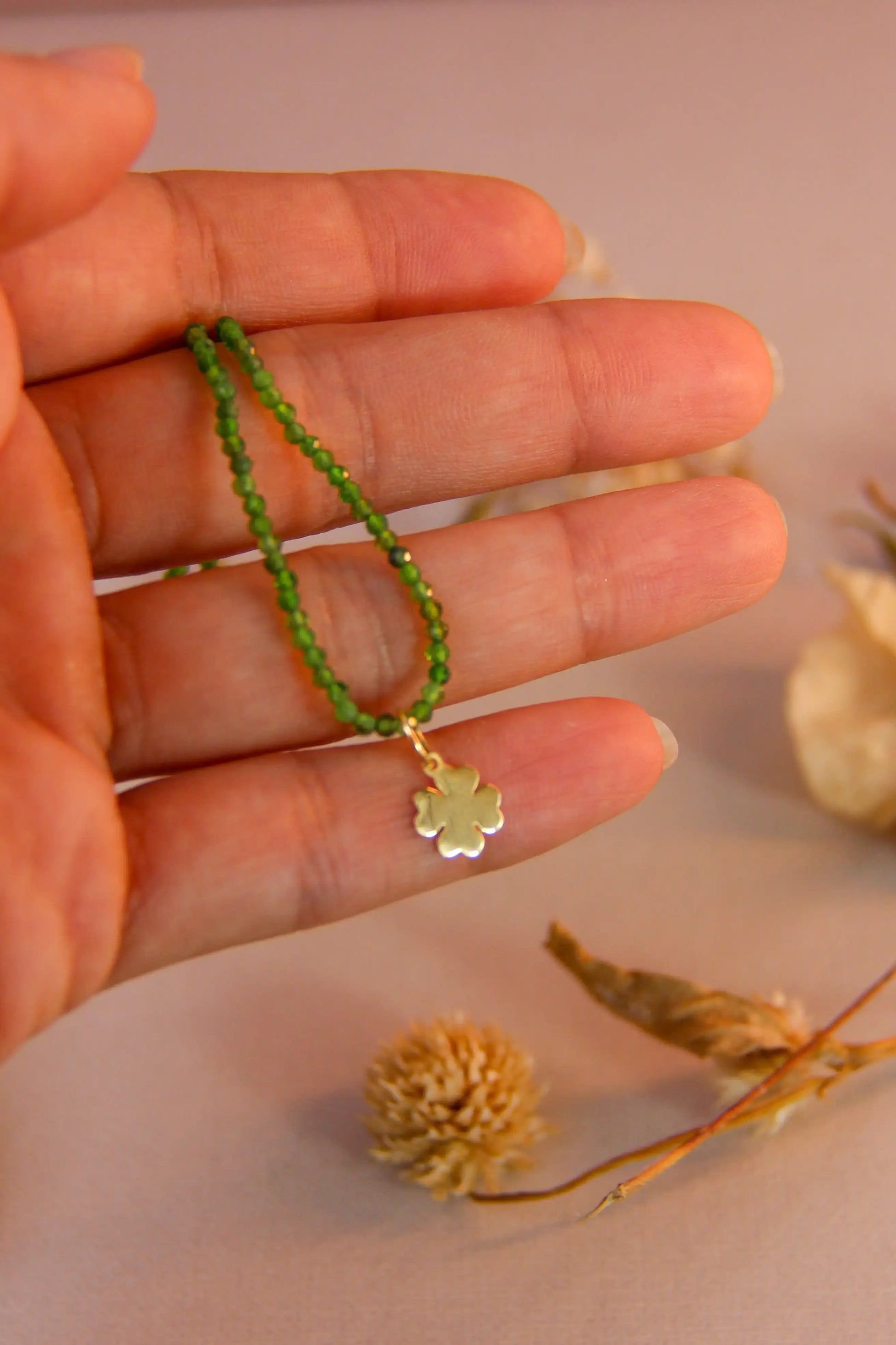 Colar Sorte Na vida | ouro 18k