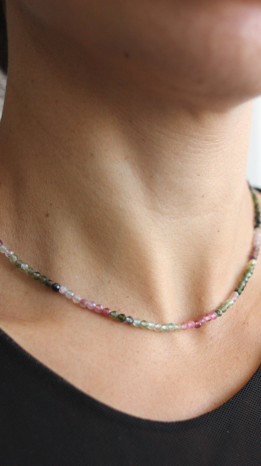 Colar Cleo | Turmalinas | Linha Prata