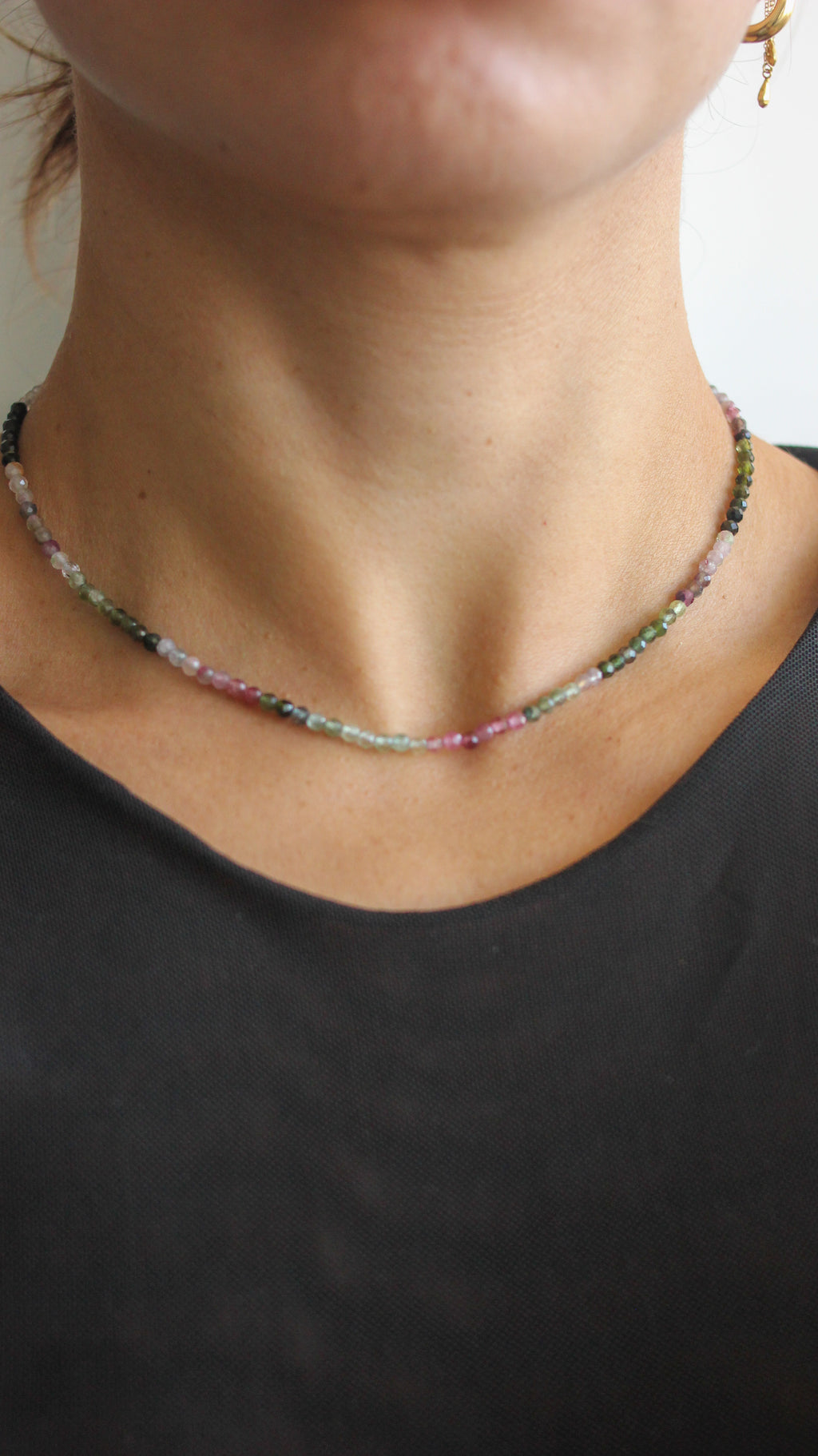 Colar Cleo | Turmalinas | Linha Prata