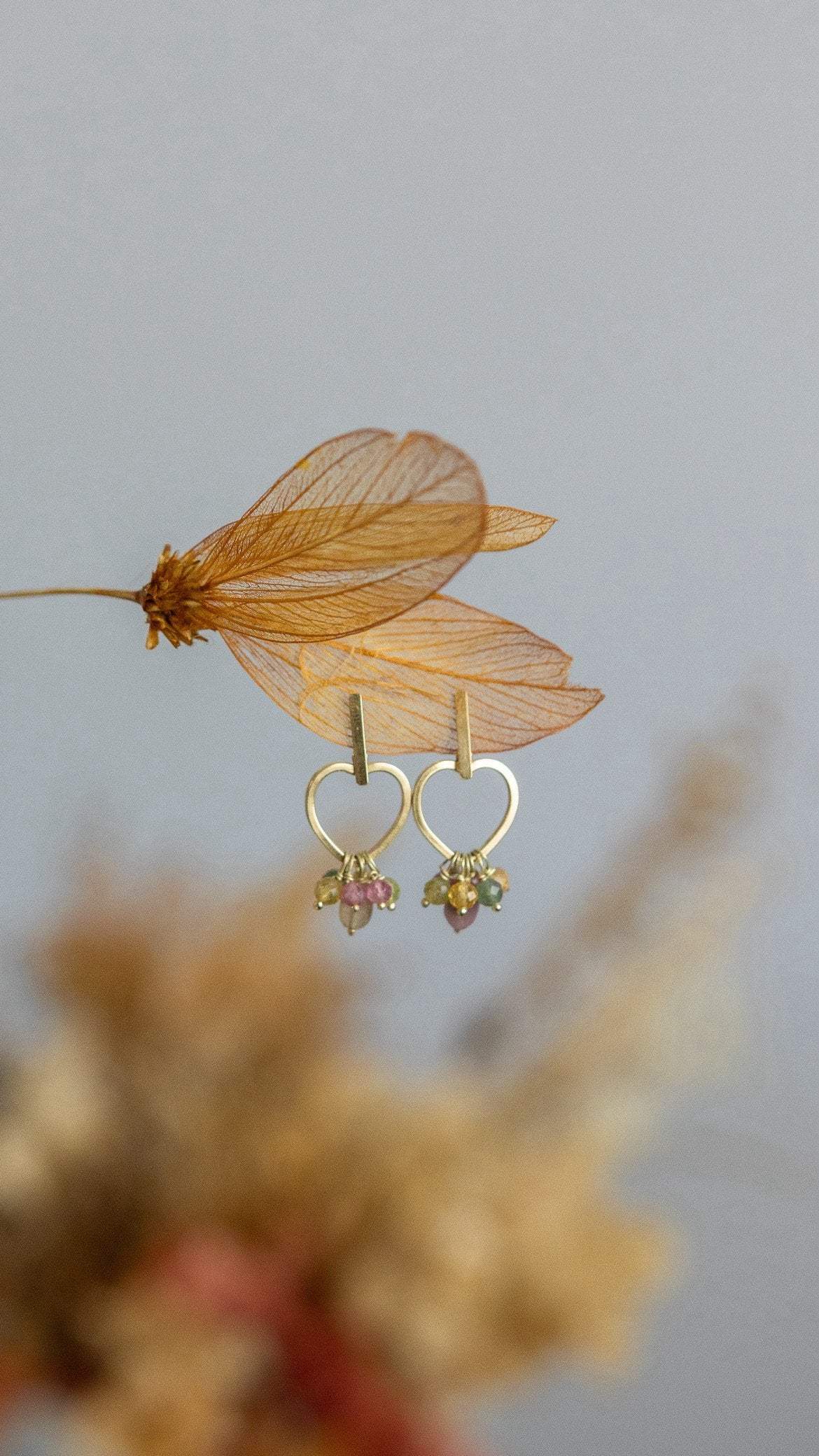 Brinco Love Storie | Turmalinas | Ouro 18k