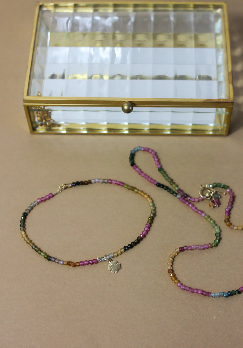 Tornozeleira Turmalina | Linha Ouro 18k