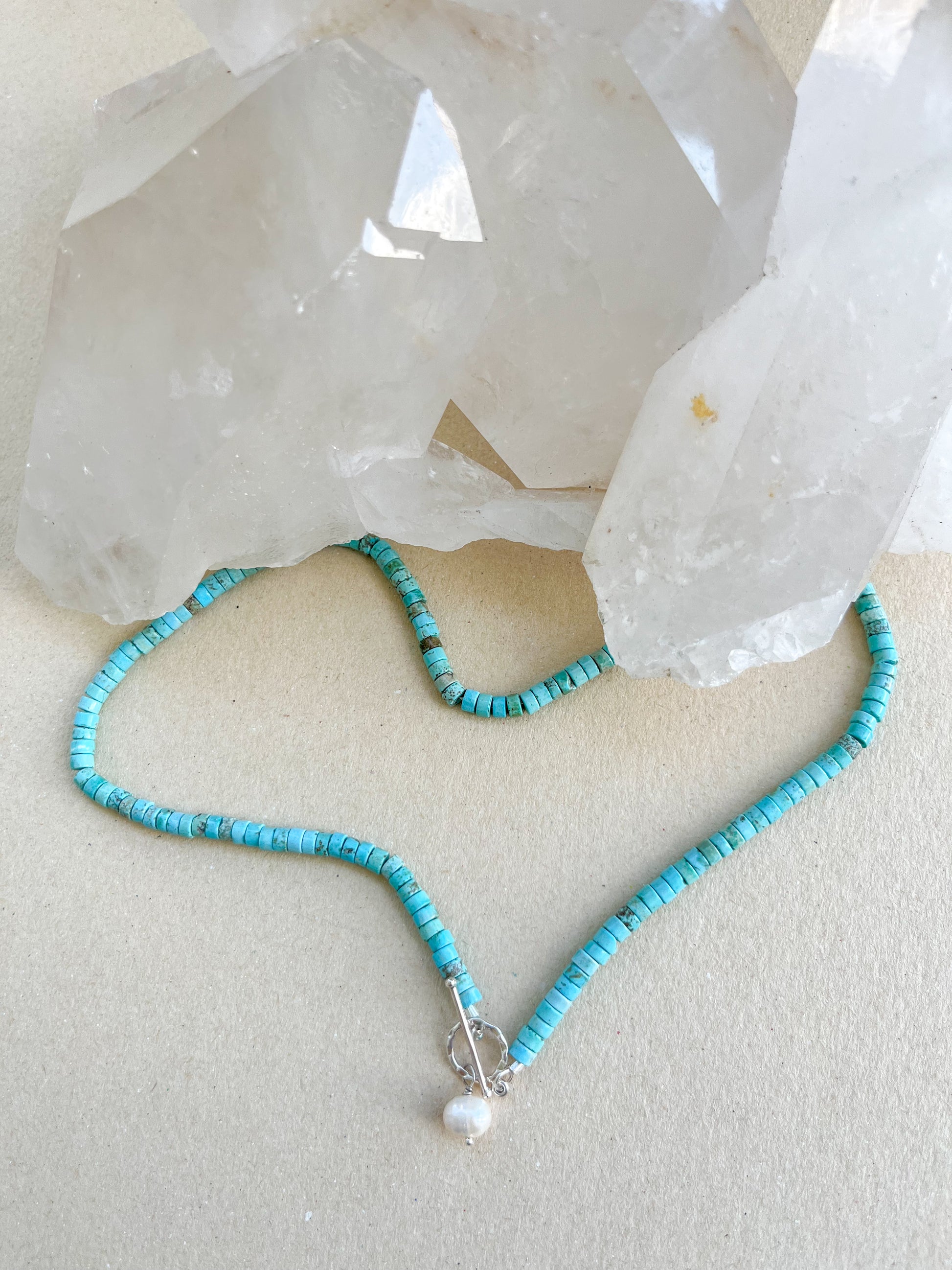 Colar Tulum | em Howlita | Prata 950