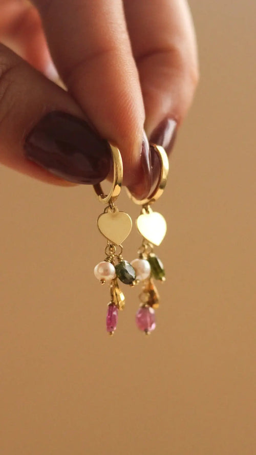 Argola Amore Mio | linha ouro 18k
