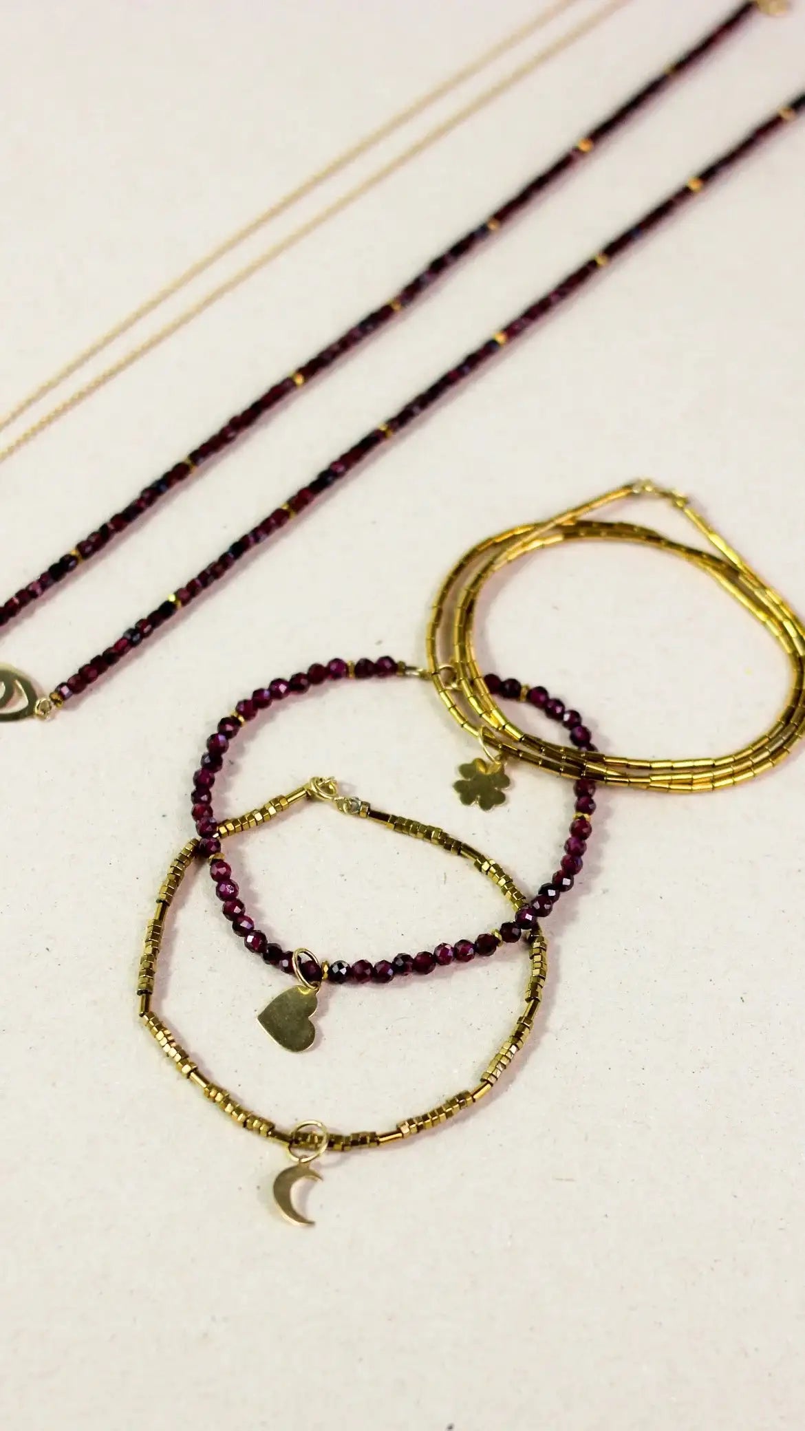 Pulseira Rodolita