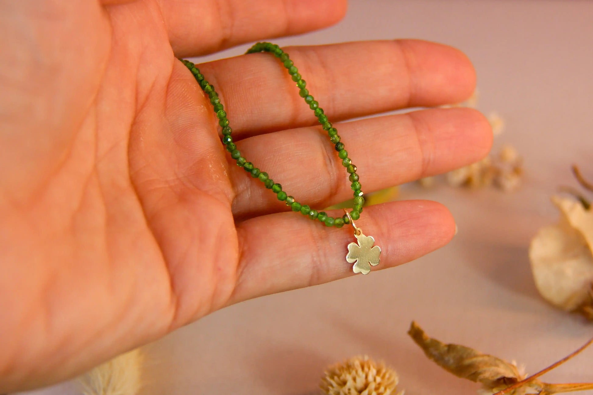 Colar Sorte Na vida | ouro 18k