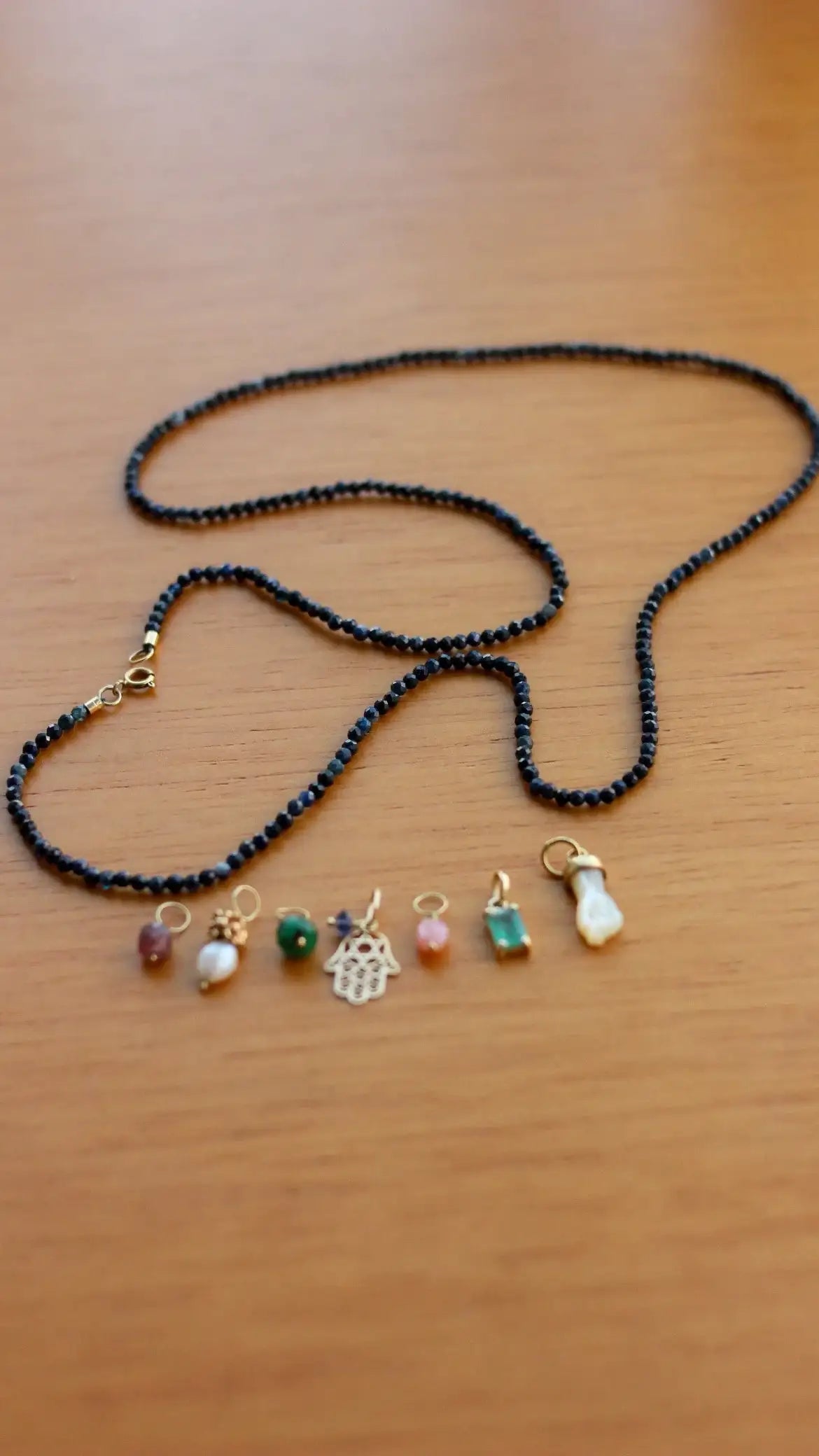 Colar de Safira em Ouro 18k
