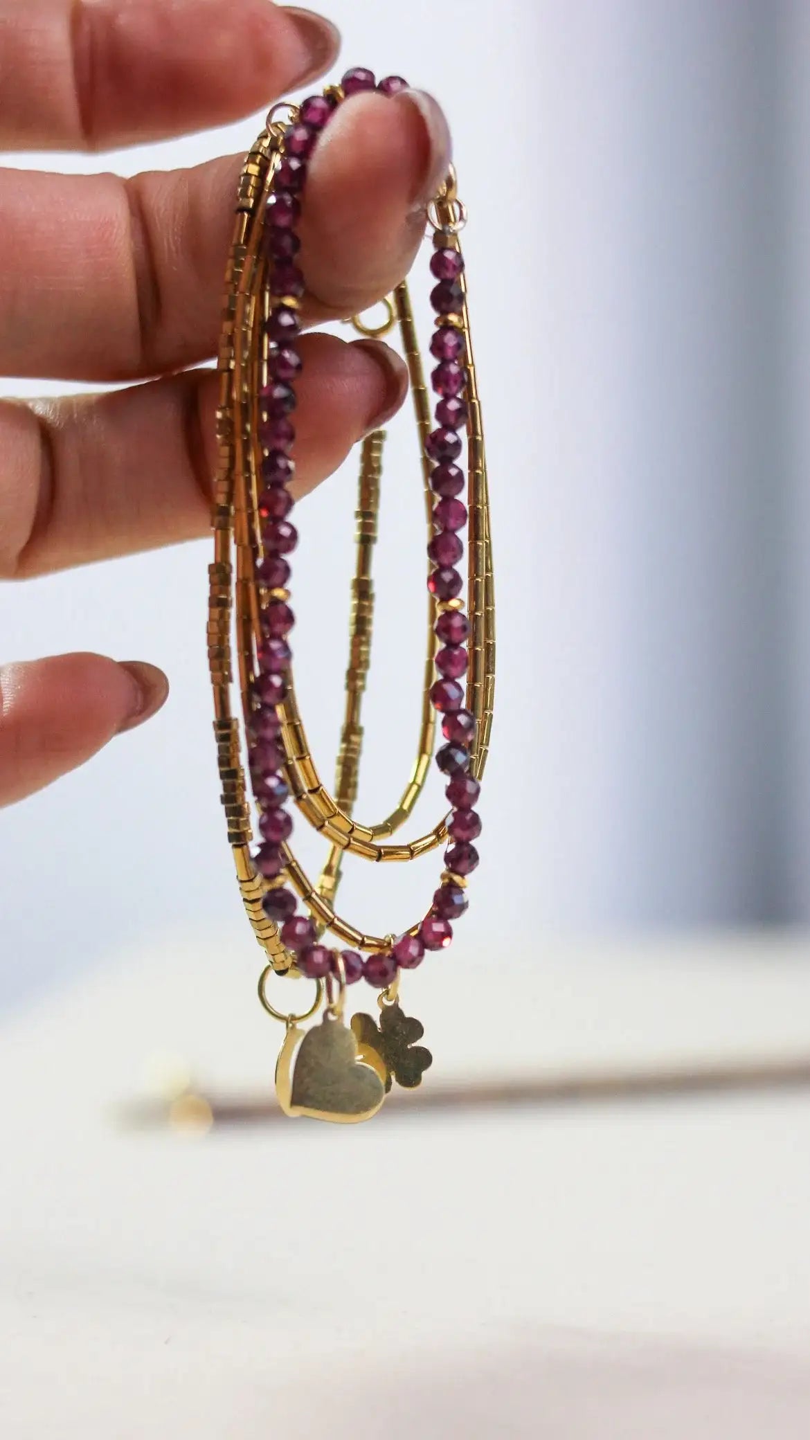 Pulseira Rodolita