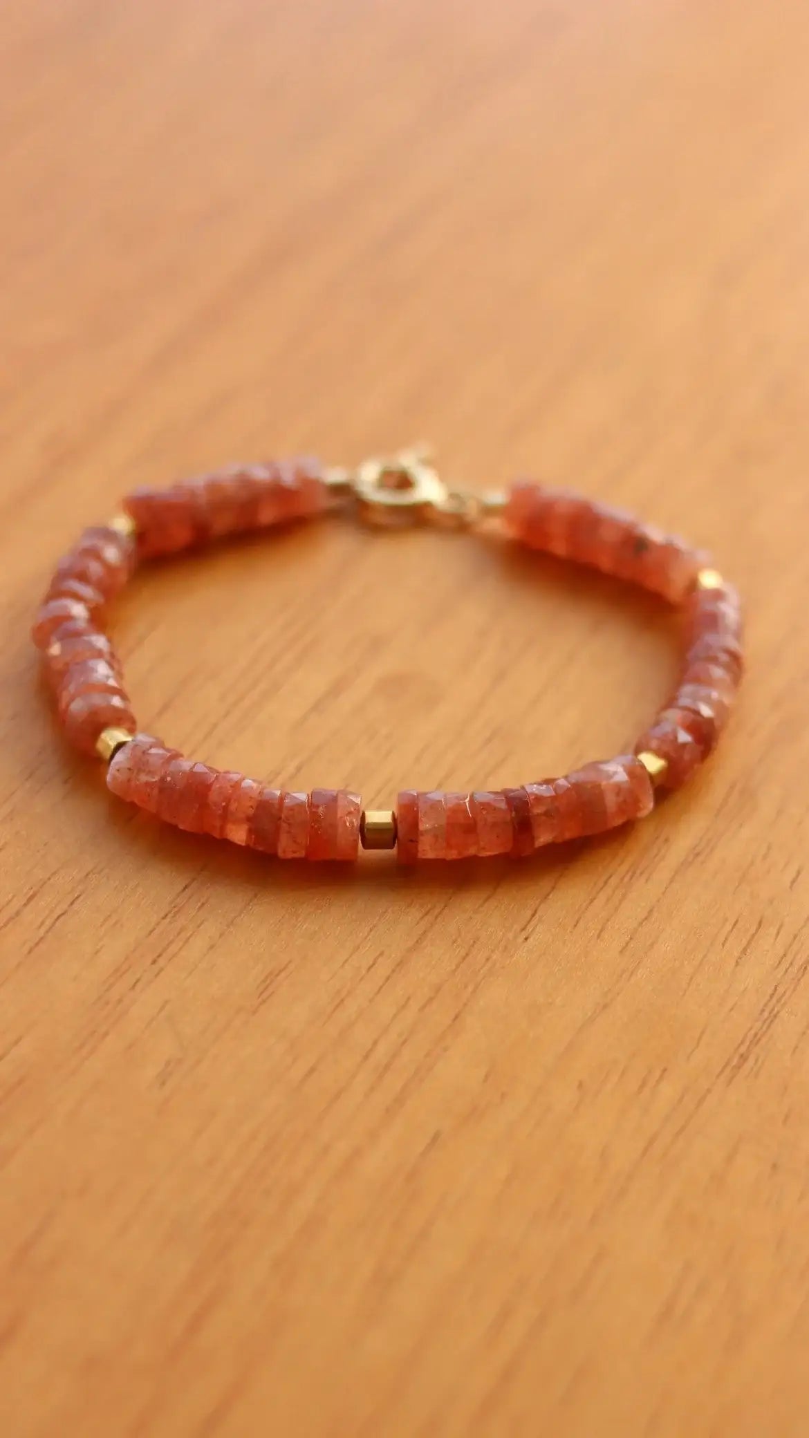 Pulseira Pedra do Sol | ouro 18k
