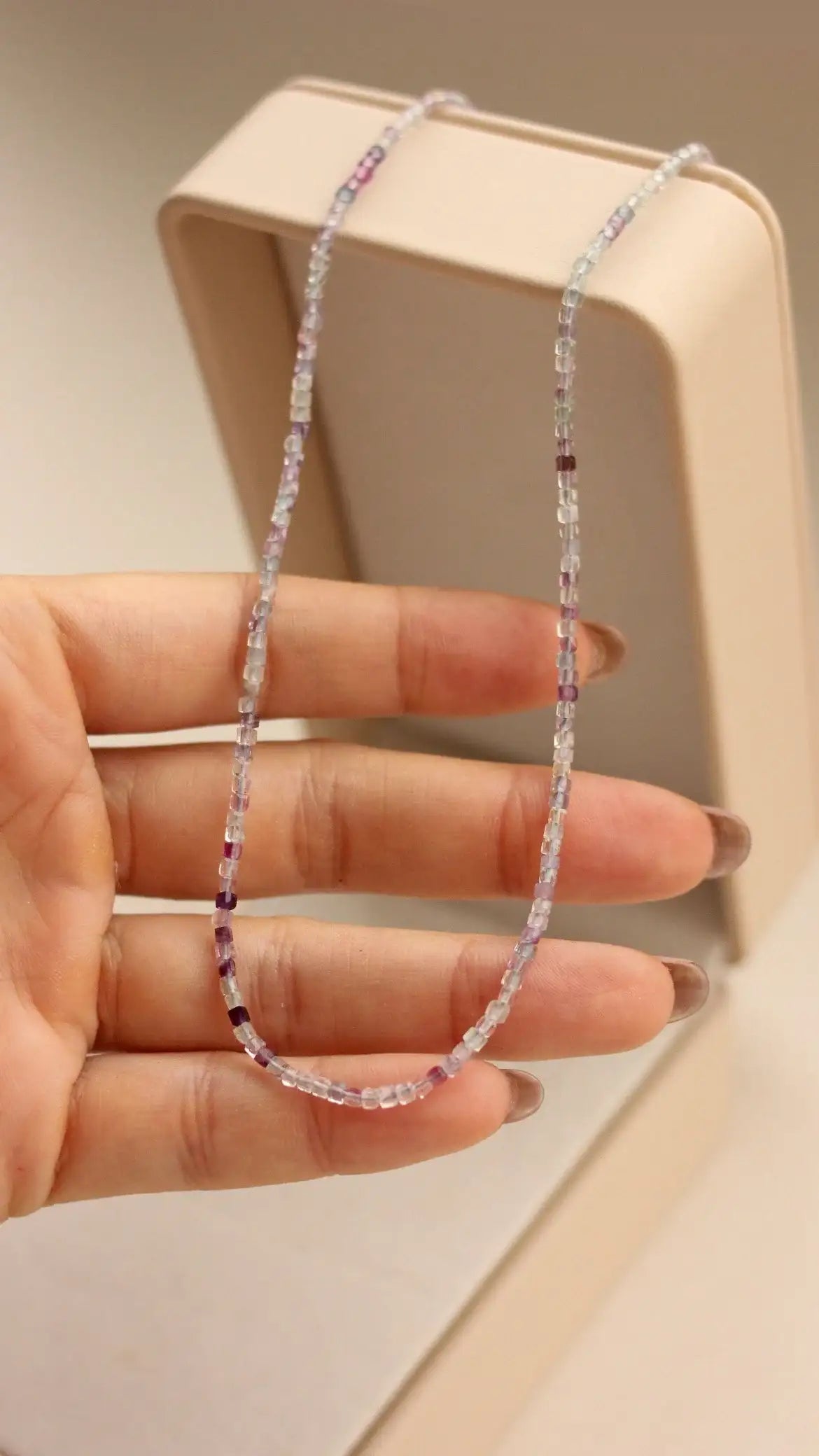Colar Fluorita | linha Prata