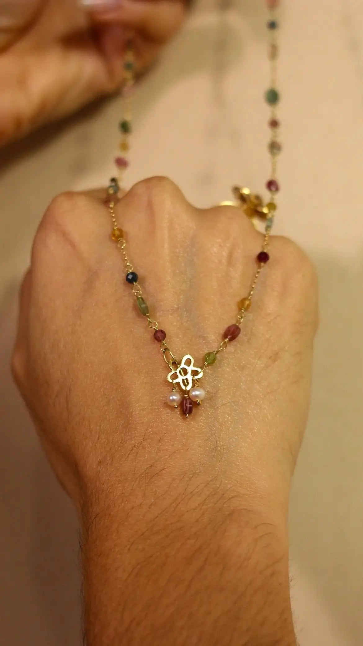 Colar Duda | Turmalinas Ouro 18k