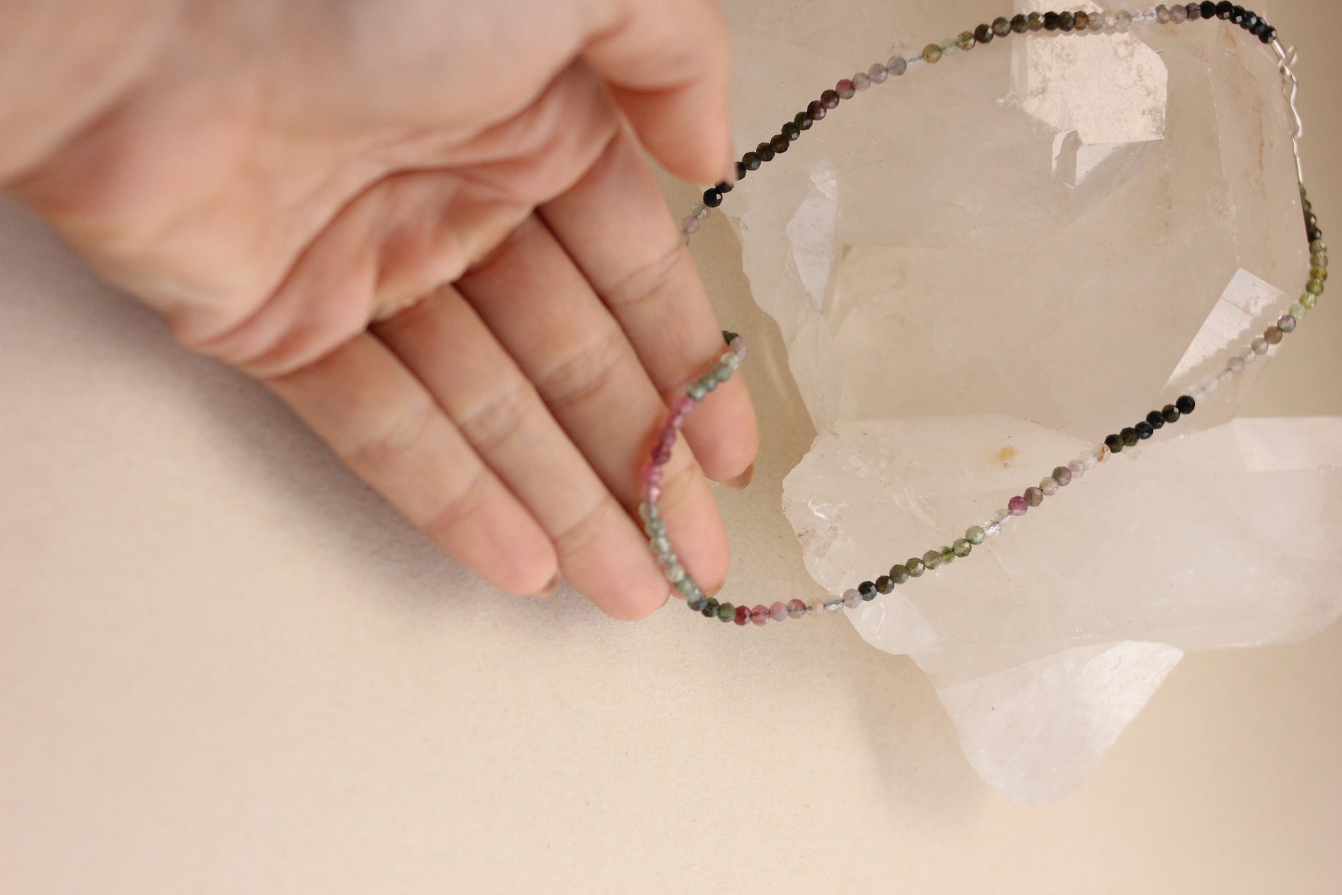 Colar Cleo | Turmalinas | Linha Prata