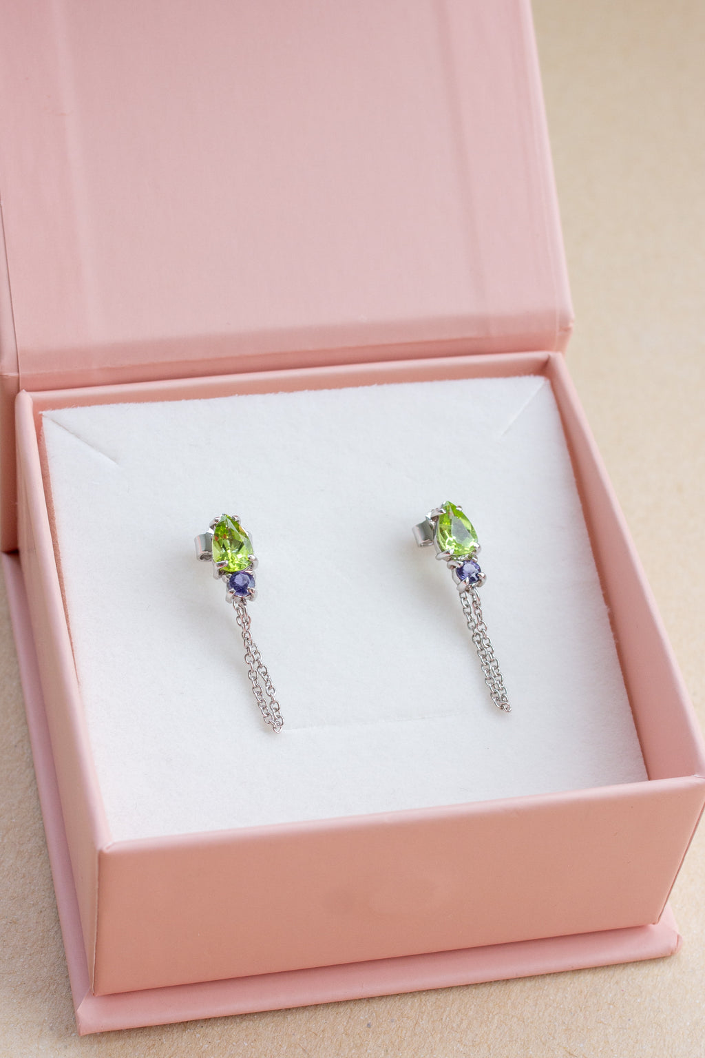 Brinco Lídia | Peridoto & Iolitas