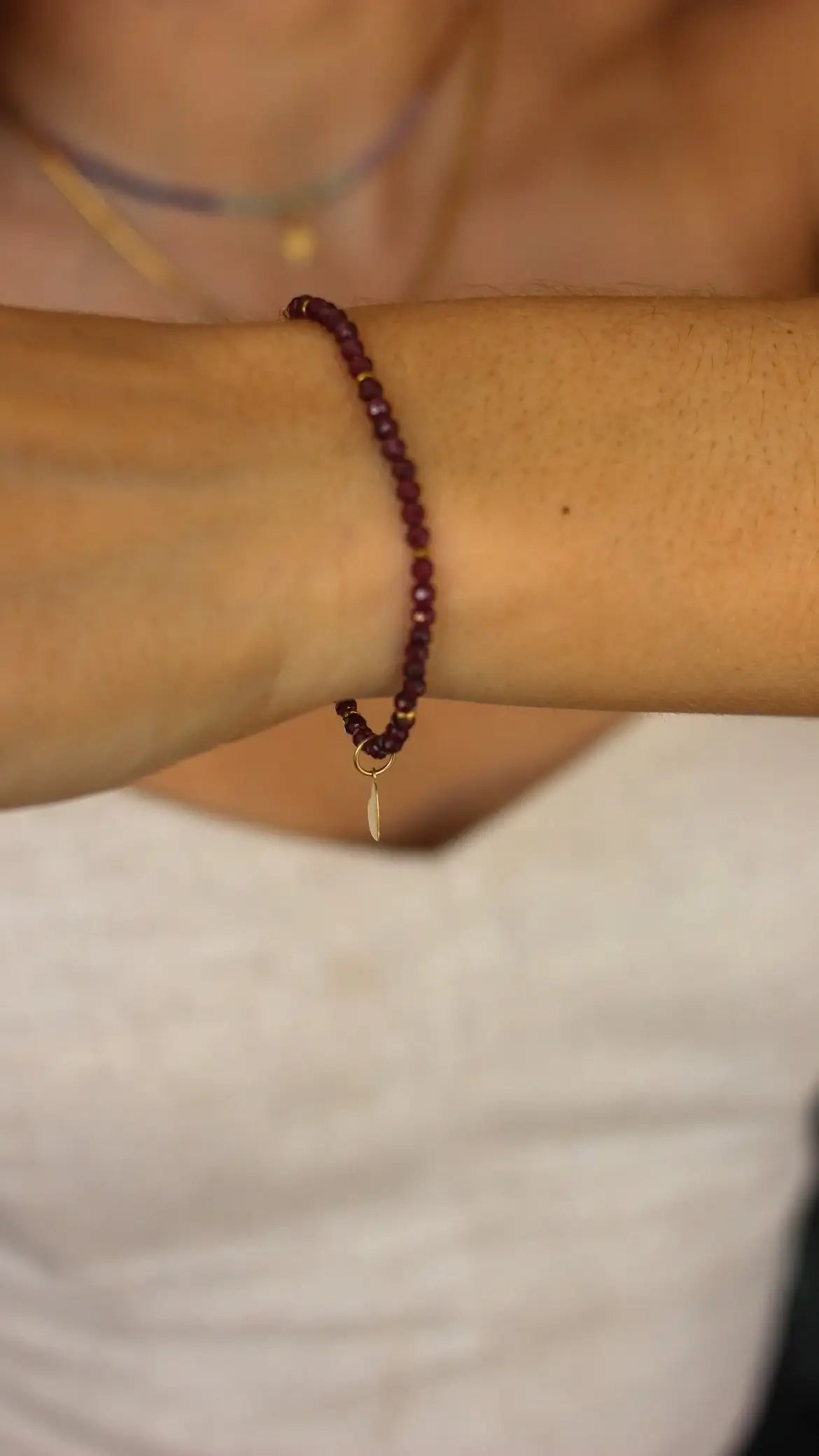 Pulseira Rodolita