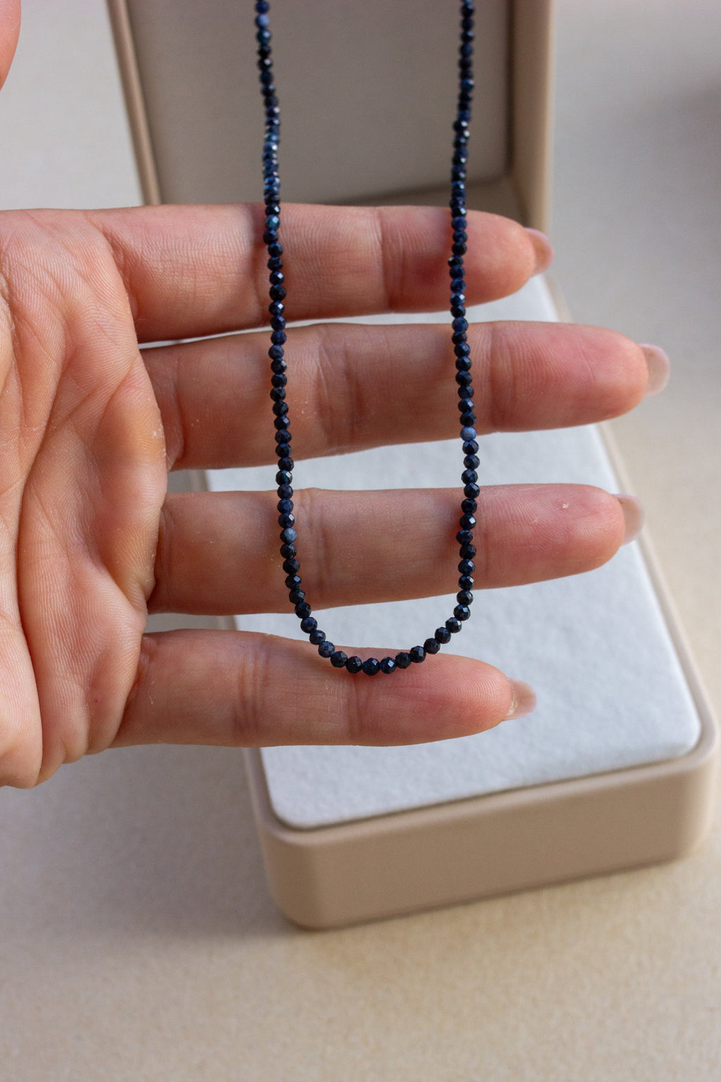 Colar de Safira em Ouro 18k