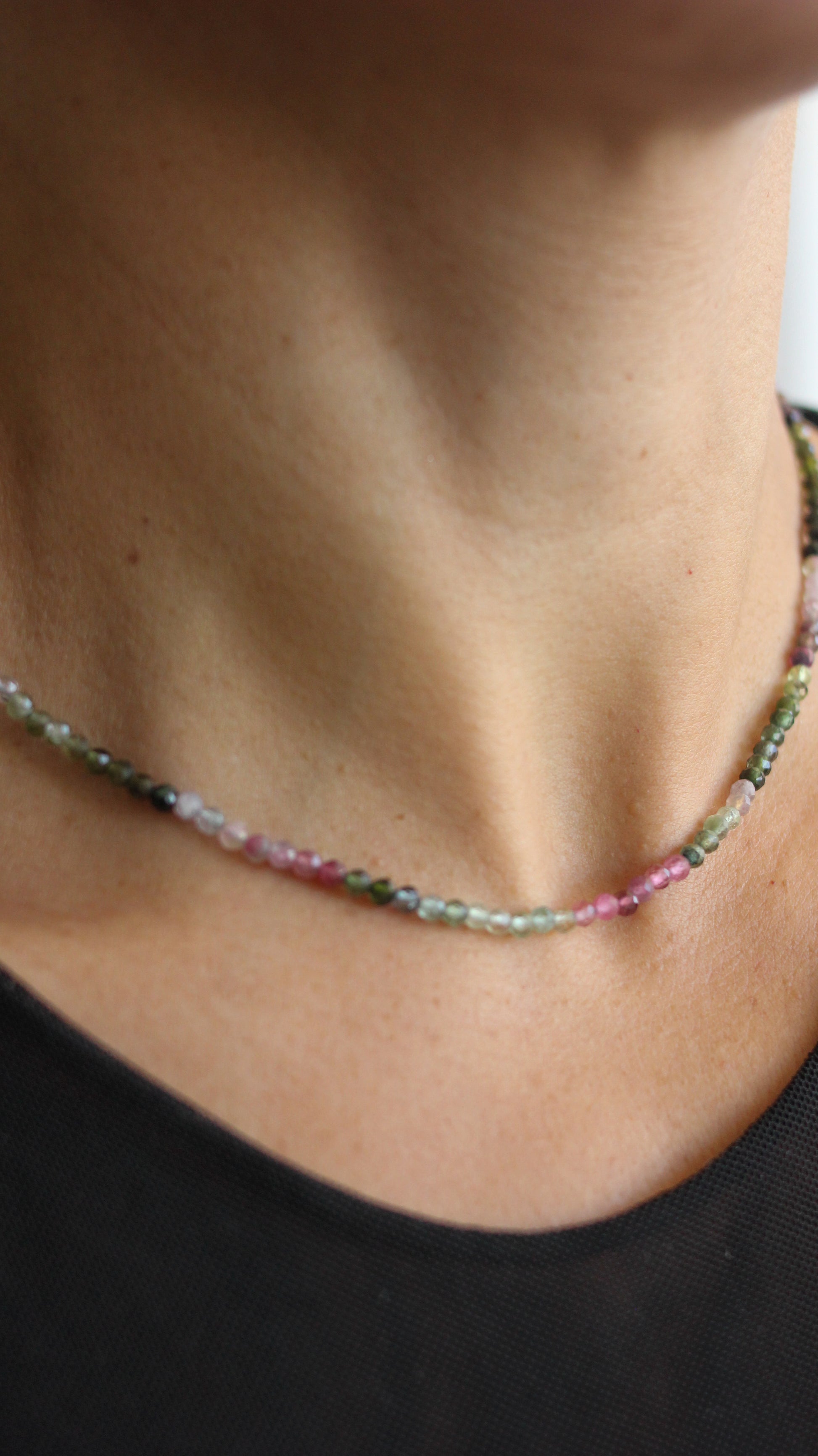 Colar Cleo | Turmalinas | Linha Prata