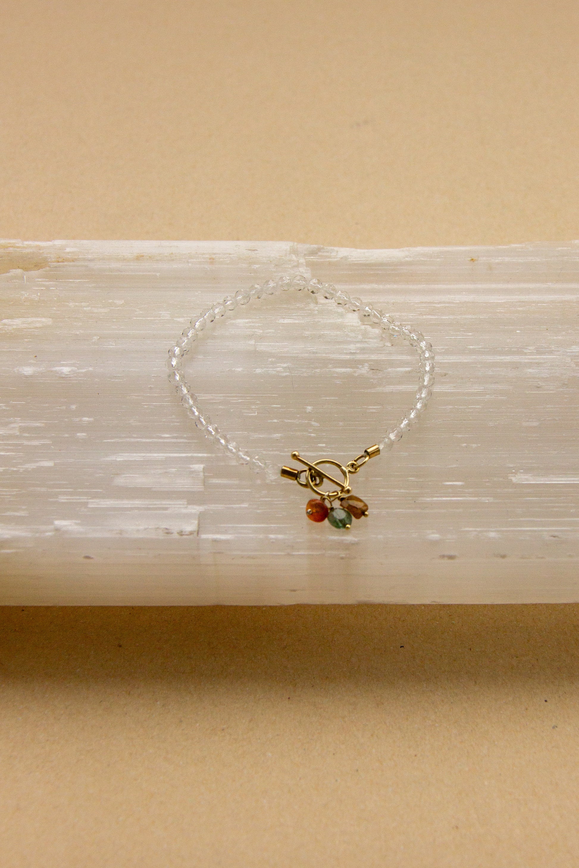 Pulseira Quartzo | Ouro 18k