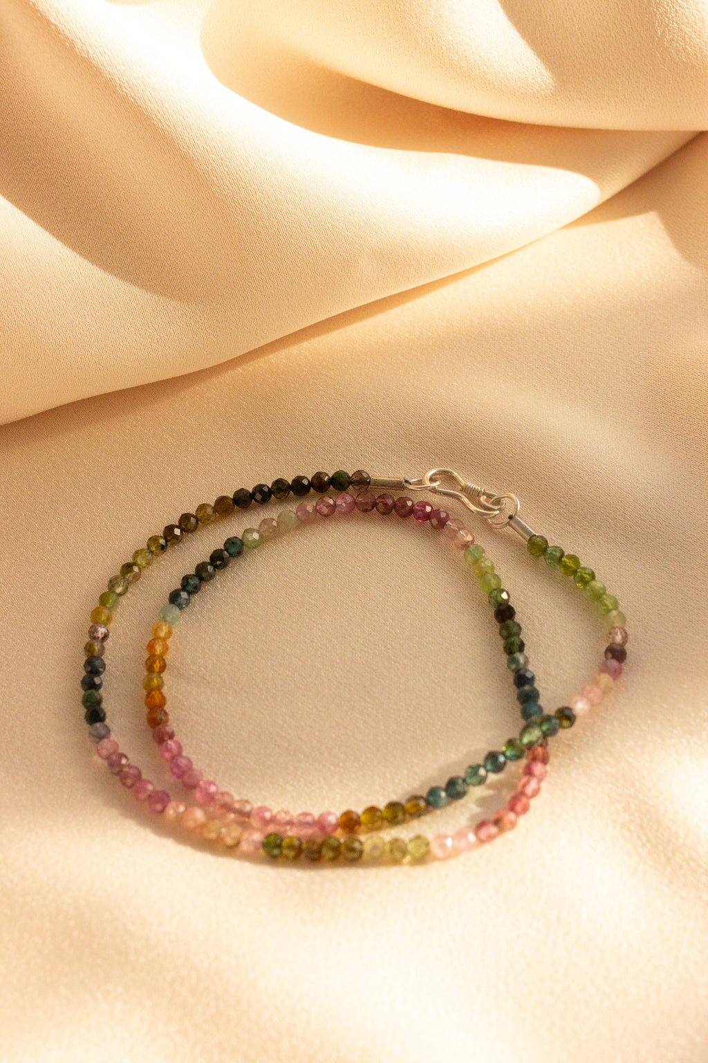 Colar Nina | Turmalinas | Linha Prata