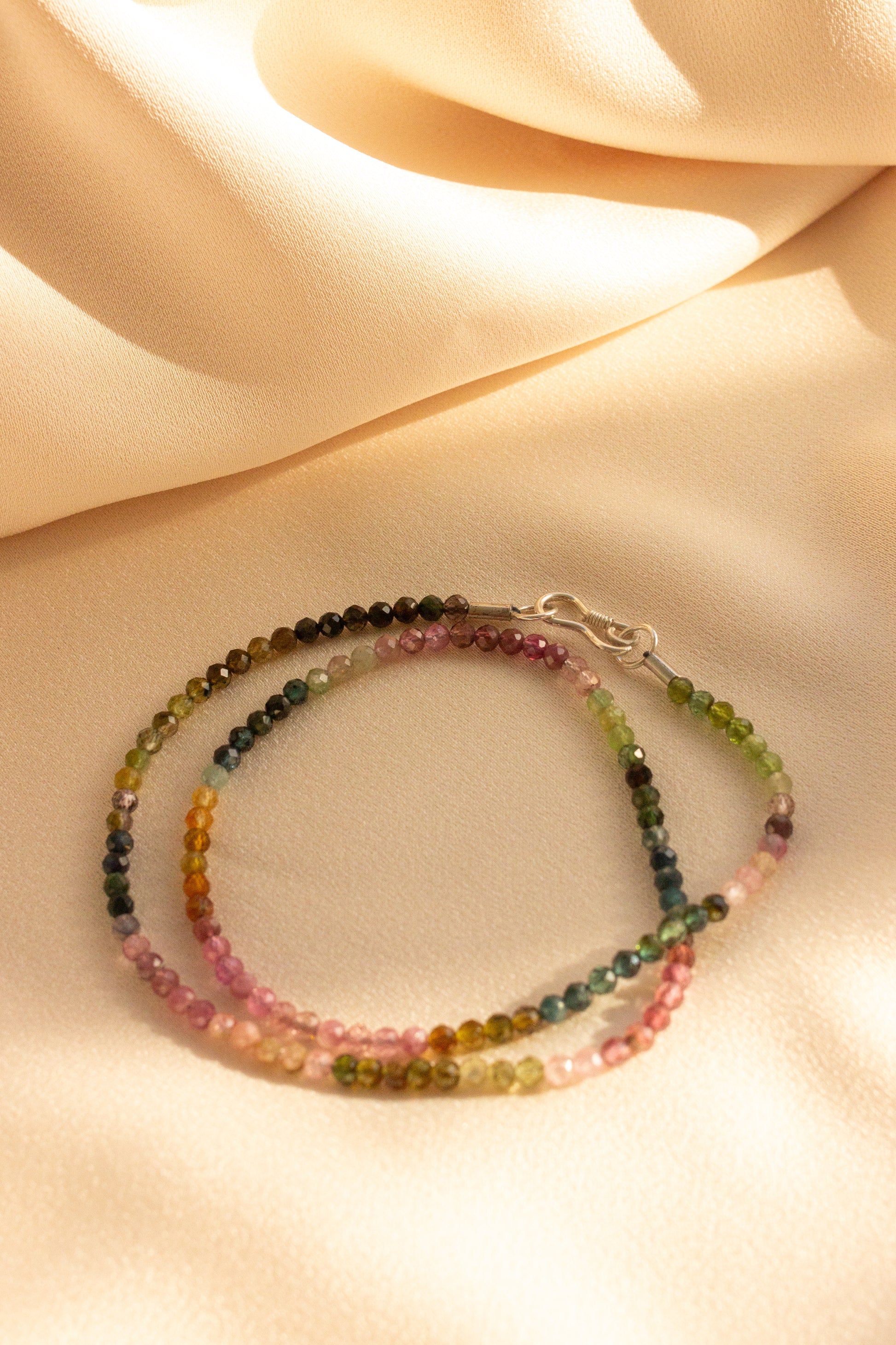 Colar Nina | Turmalinas | Linha Prata