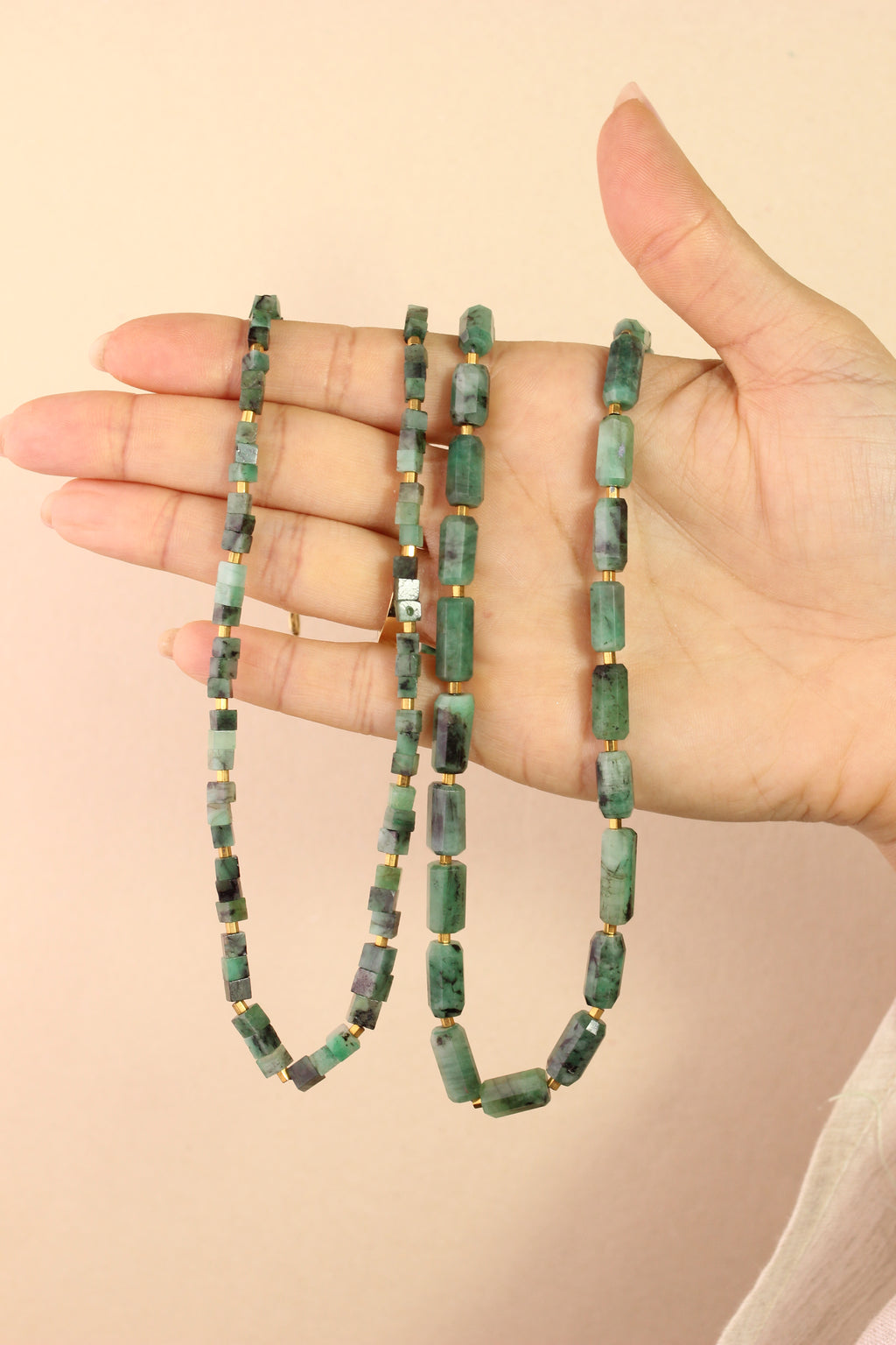 Colar Esmeralda | ouro 18k