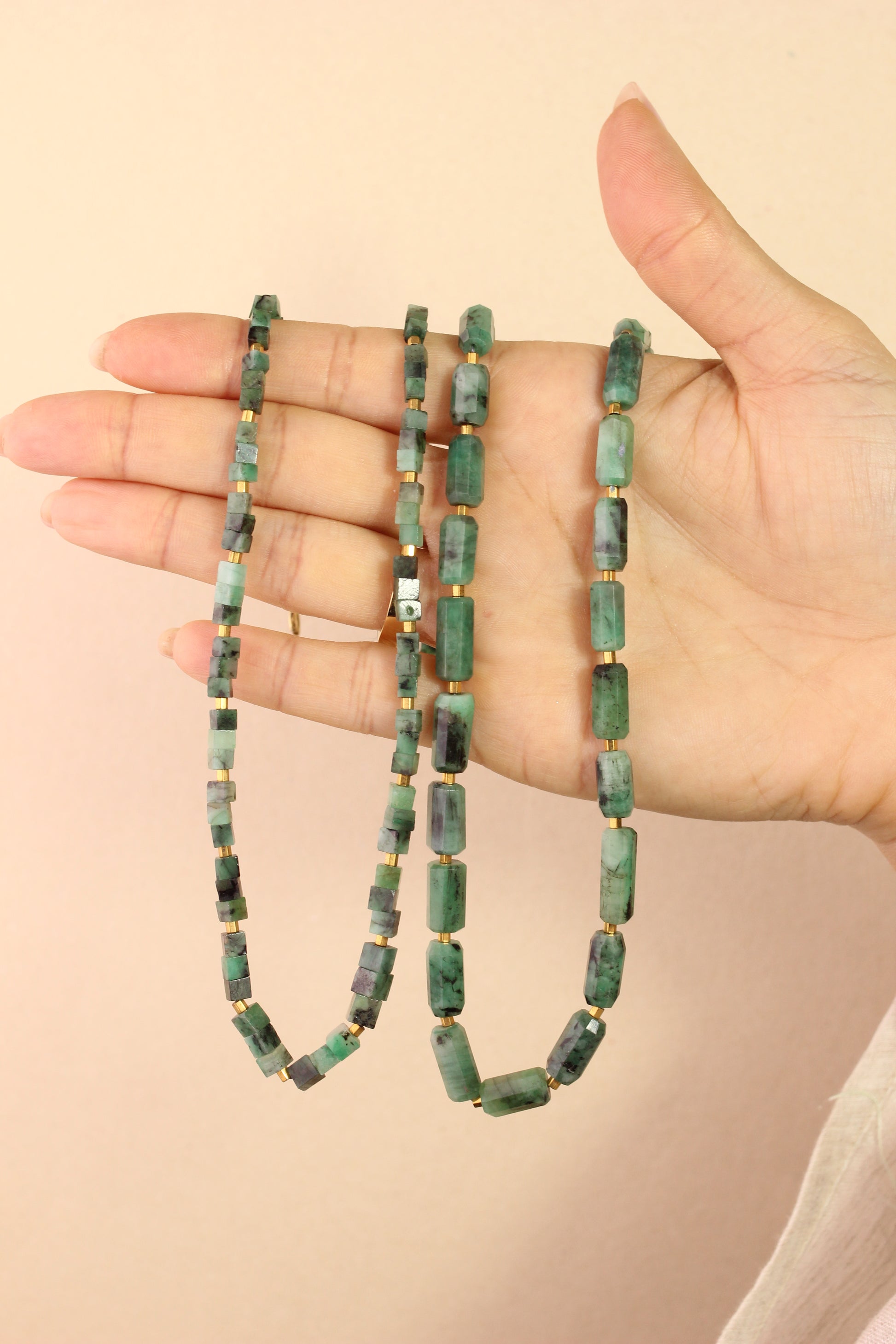 Colar Esmeralda | ouro 18k