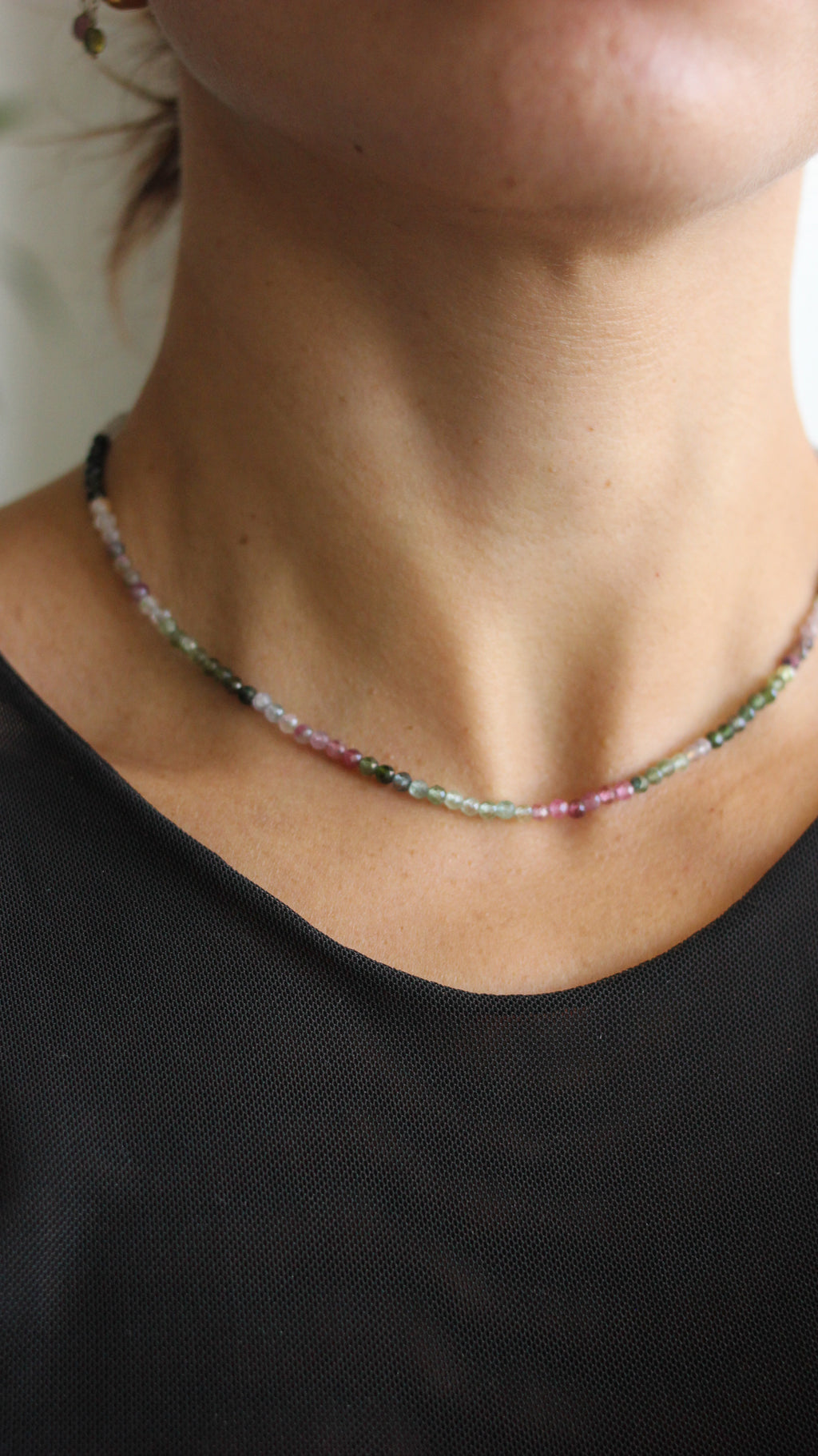 Colar Cleo | Turmalinas | Linha Prata