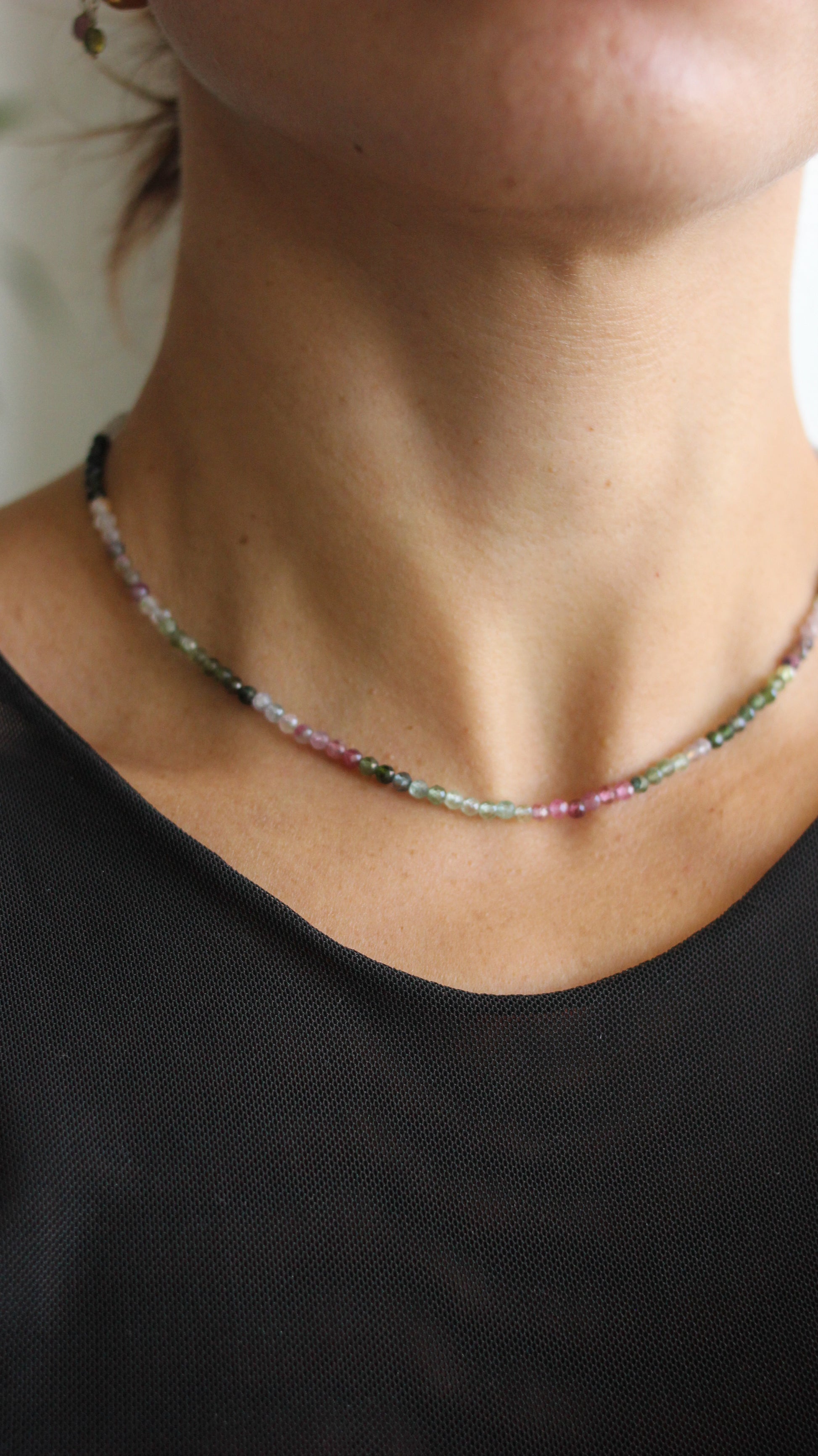 Colar Cleo | Turmalinas | Linha Prata