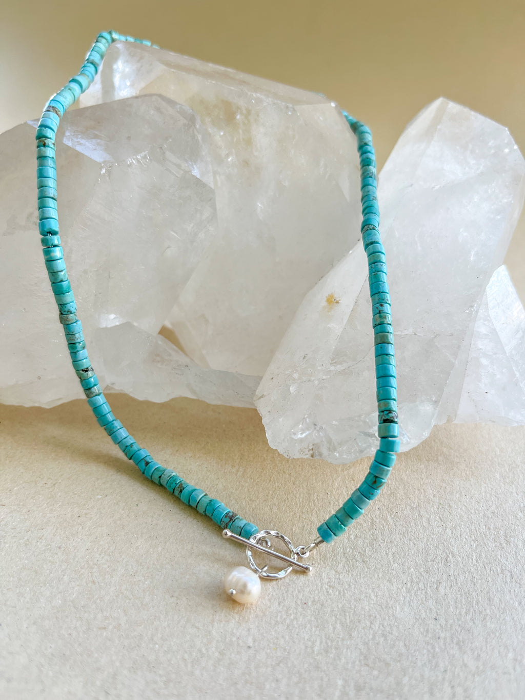 Colar Tulum | em Howlita | Prata 950