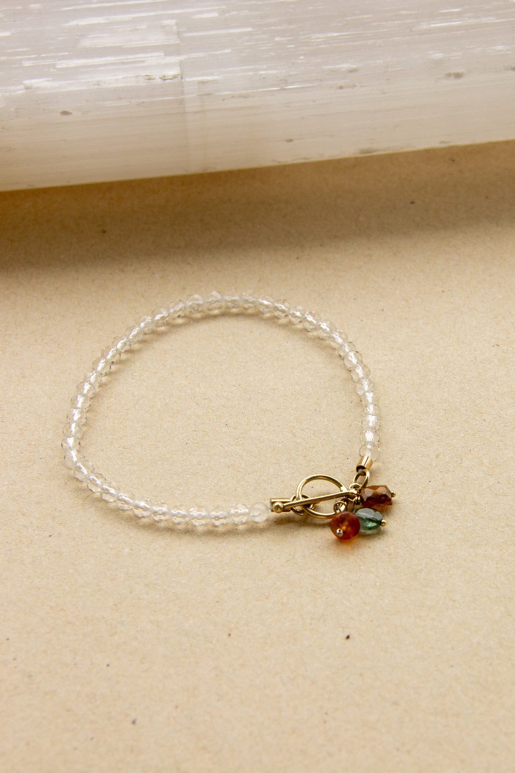 Pulseira Quartzo | Ouro 18k