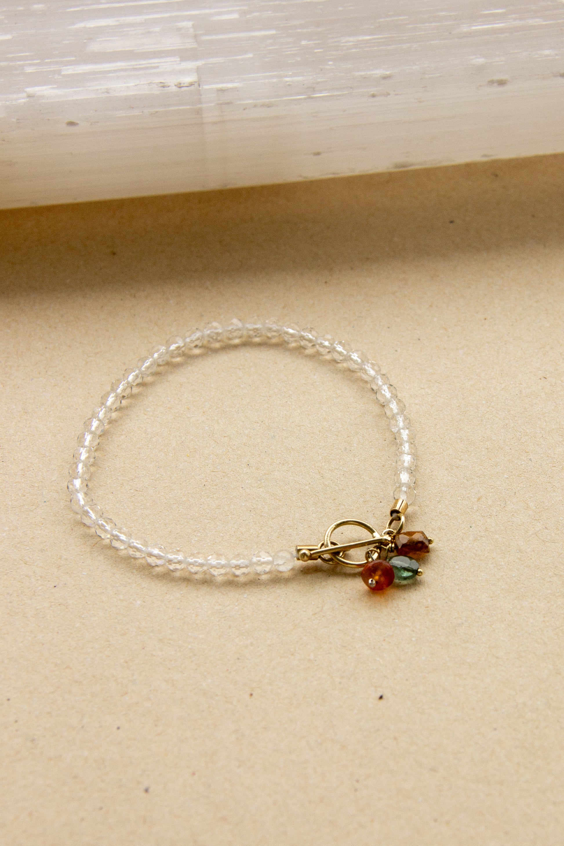 Pulseira Quartzo | Ouro 18k