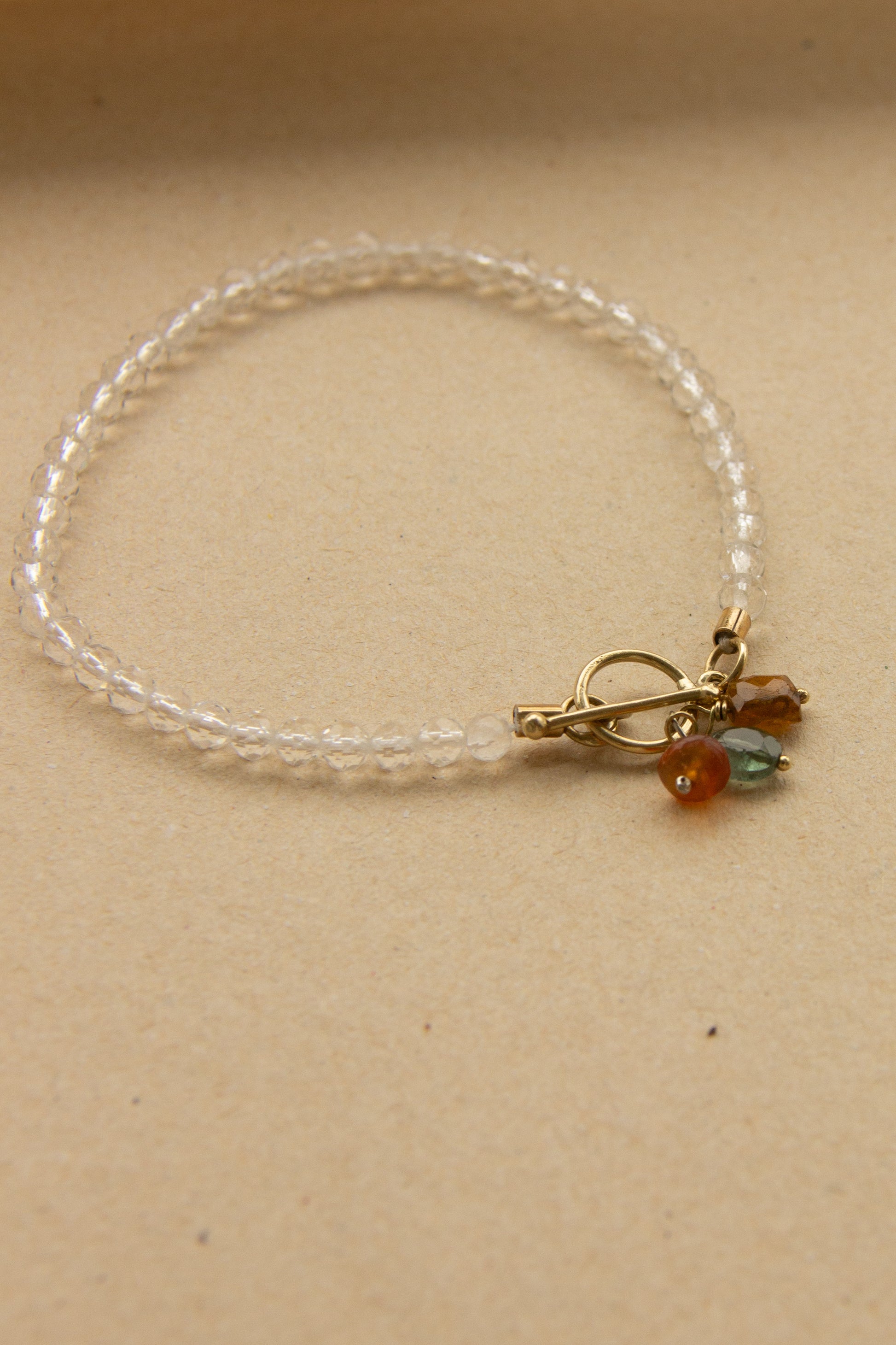 Pulseira Quartzo | Ouro 18k