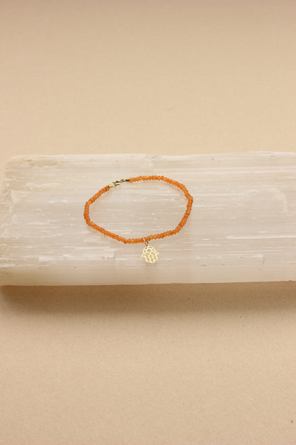 Pulseira Cornalina | Ouro 18k