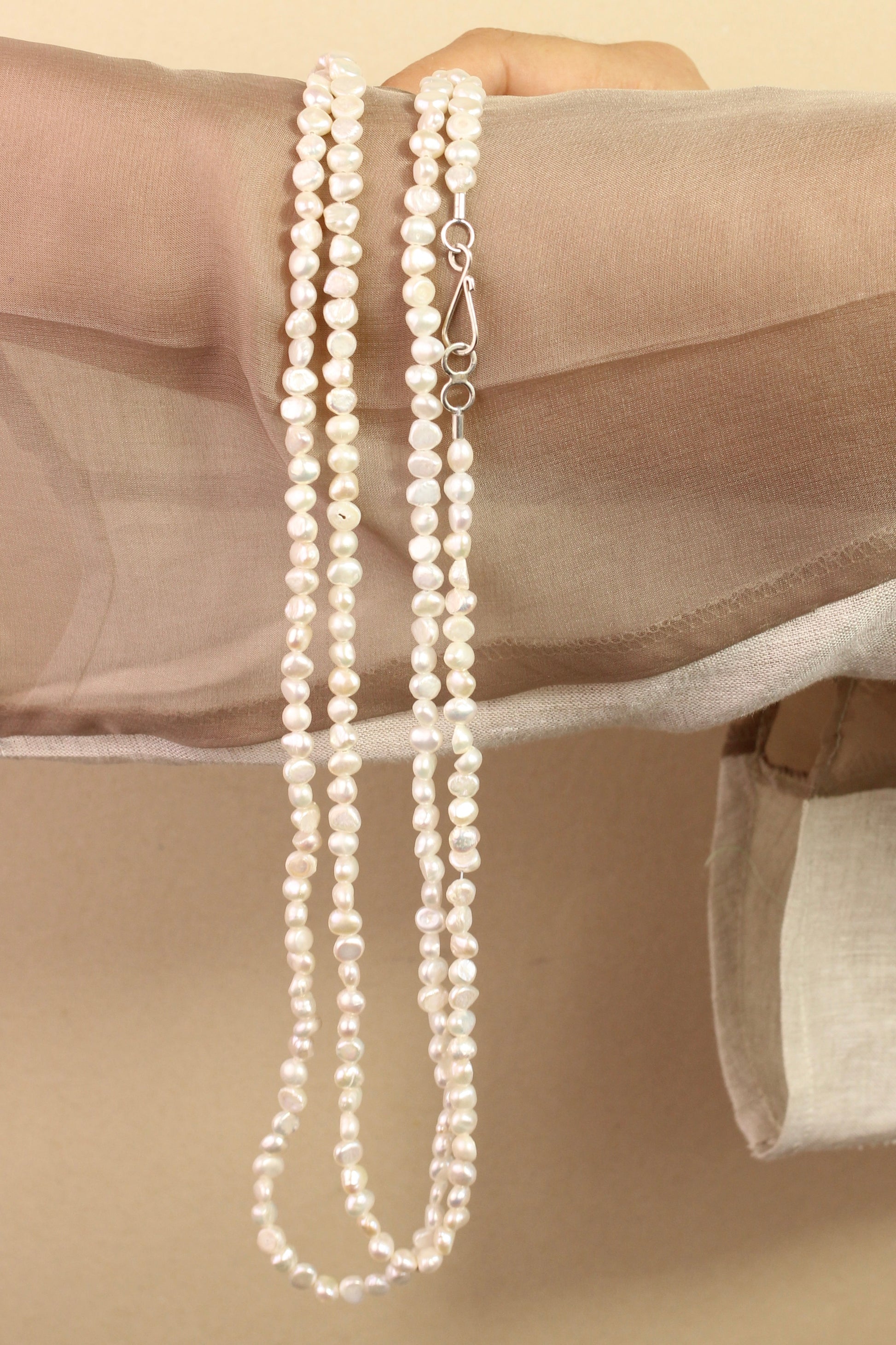 Colar Serena | Pérolas | Linha Prata