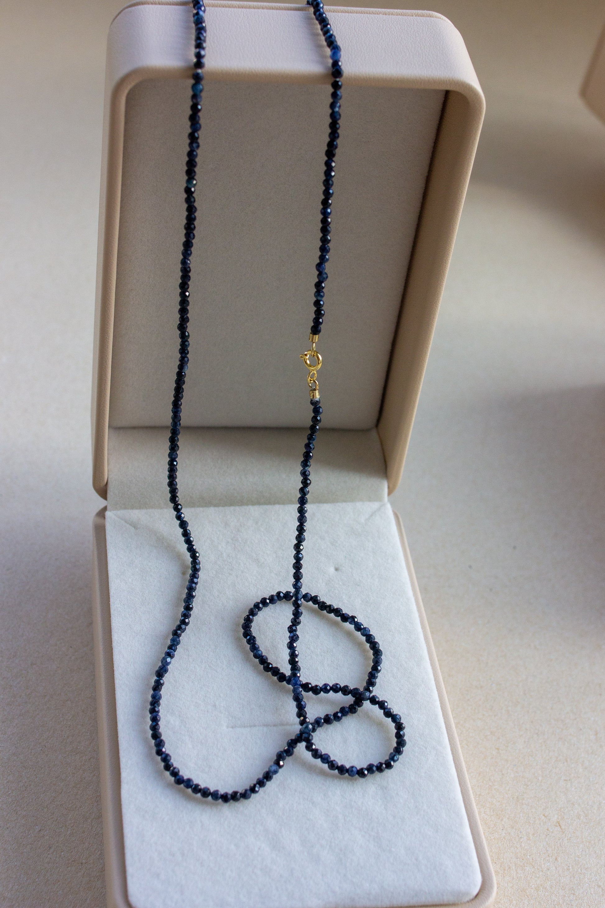 Colar de Safira em Ouro 18k