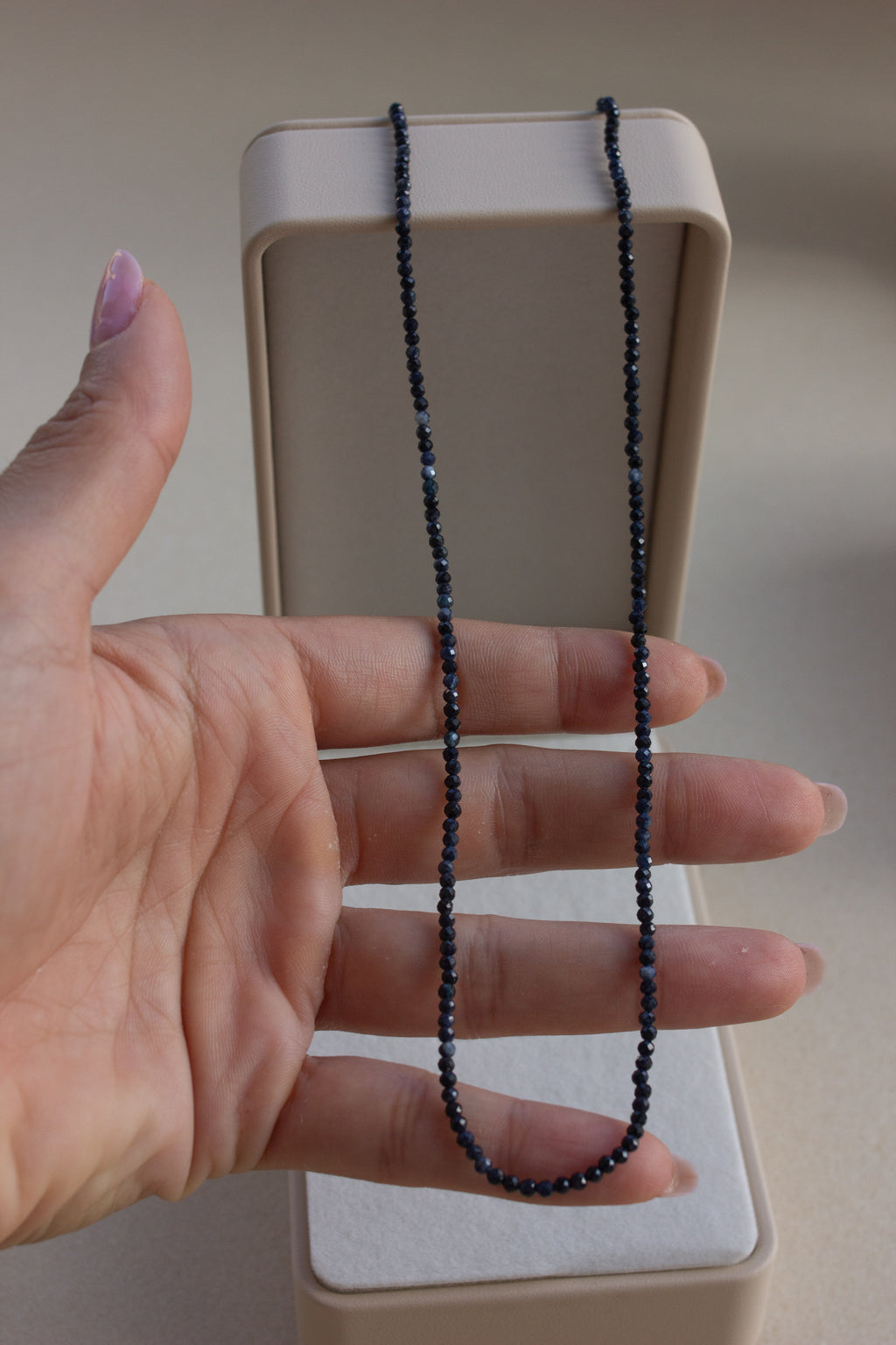 Colar de Safira em Ouro 18k