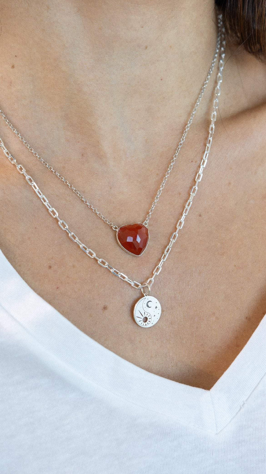 Colar Pura Energia | Cornalina | Prata 950