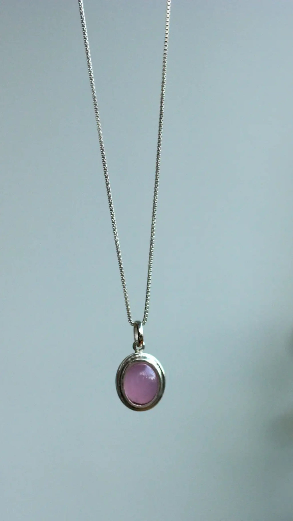 Pingente Quartzo Rosa | Linha Prata