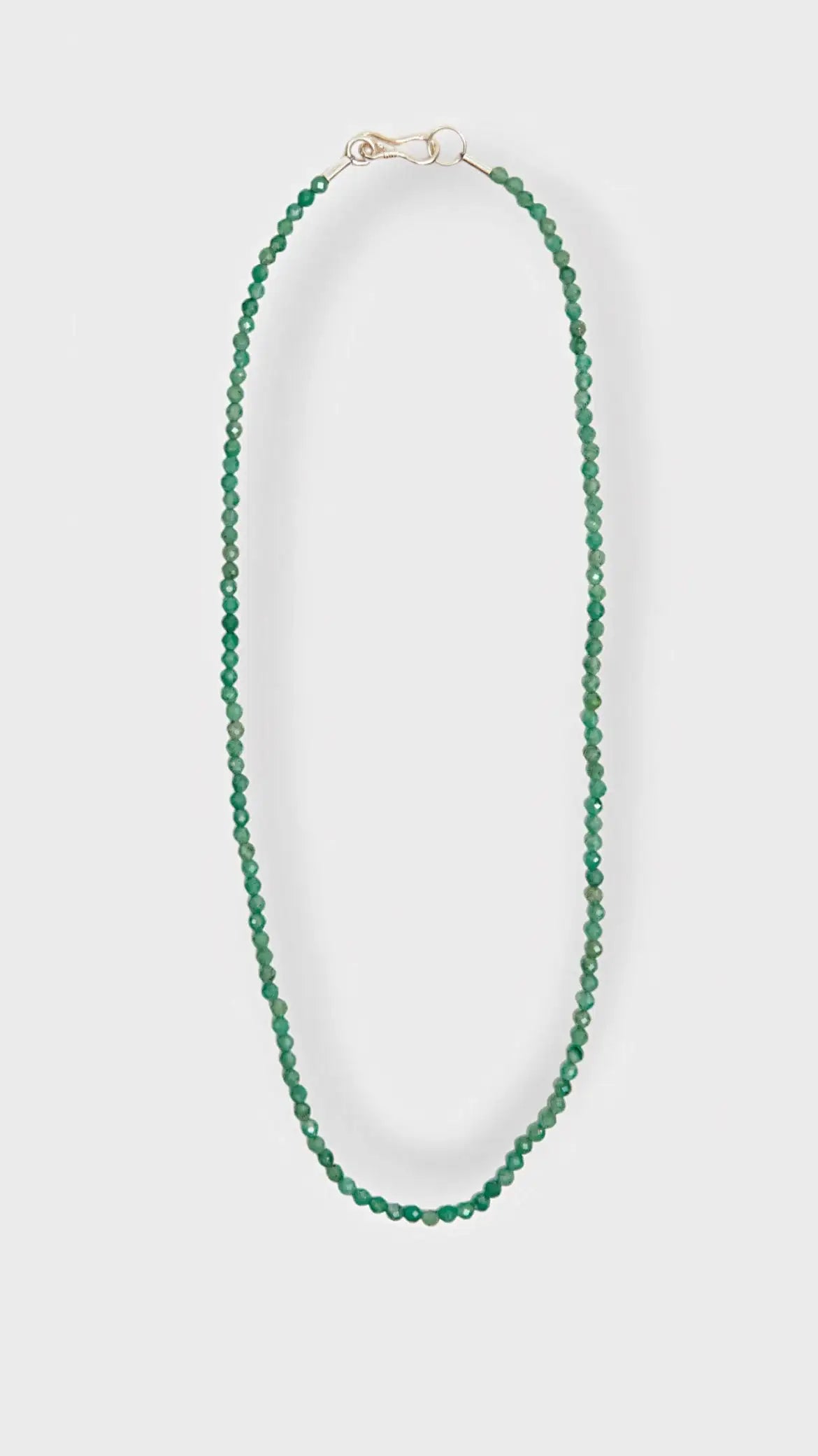 Colar Aventurina Verde | Prata 950