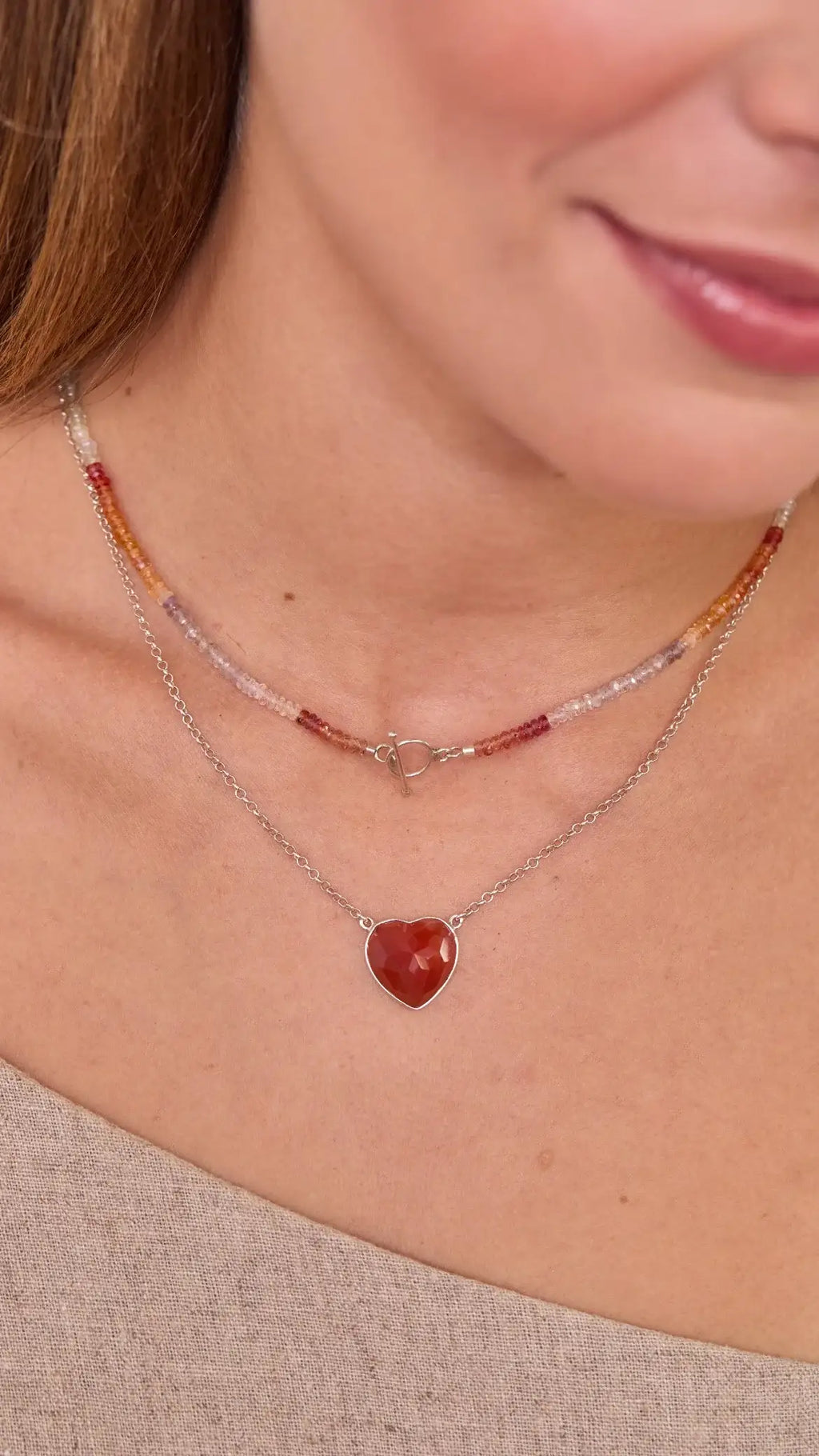 Colar Pura Energia | Cornalina | Prata 950