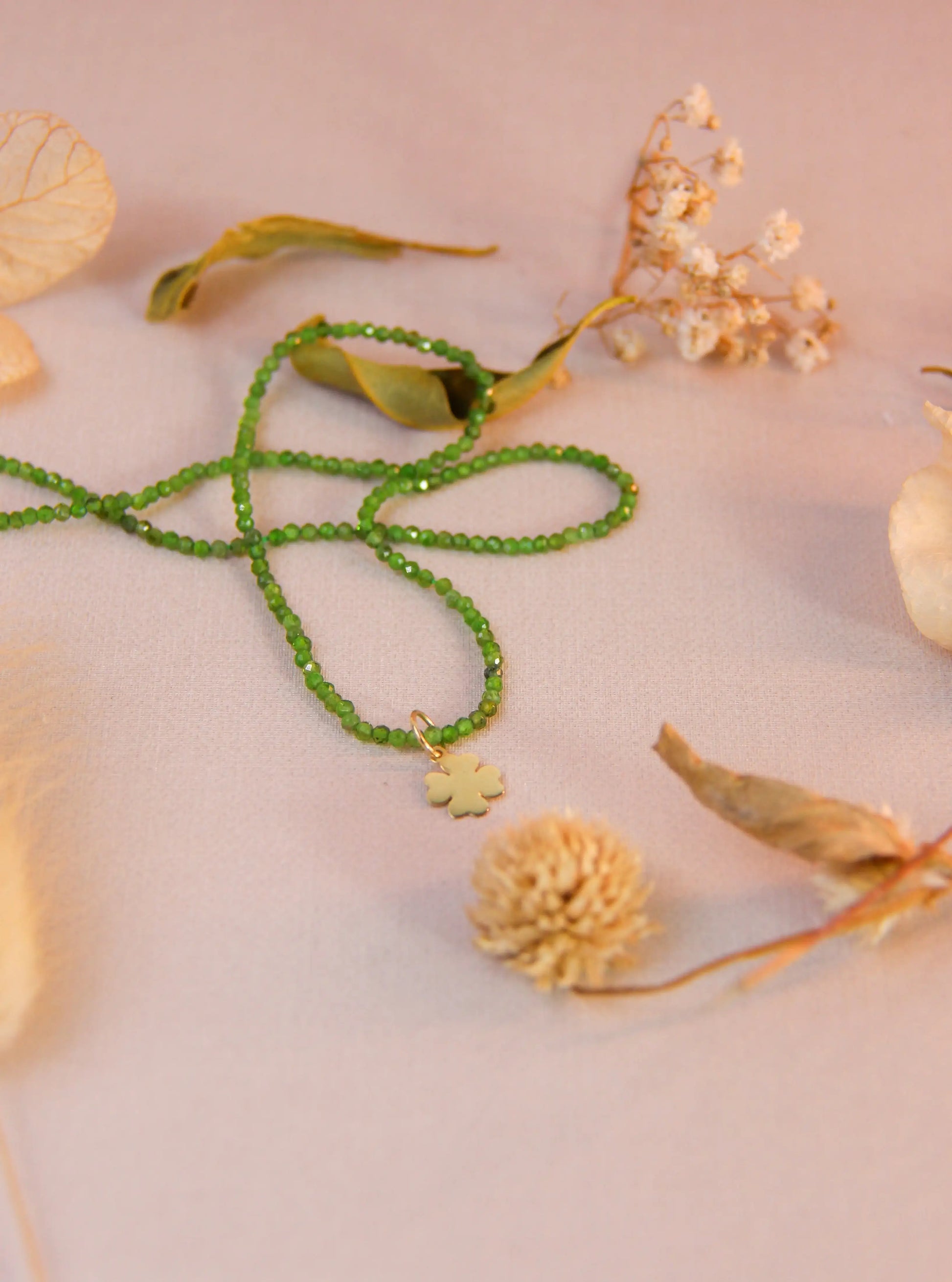 Colar Sorte Na vida | ouro 18k