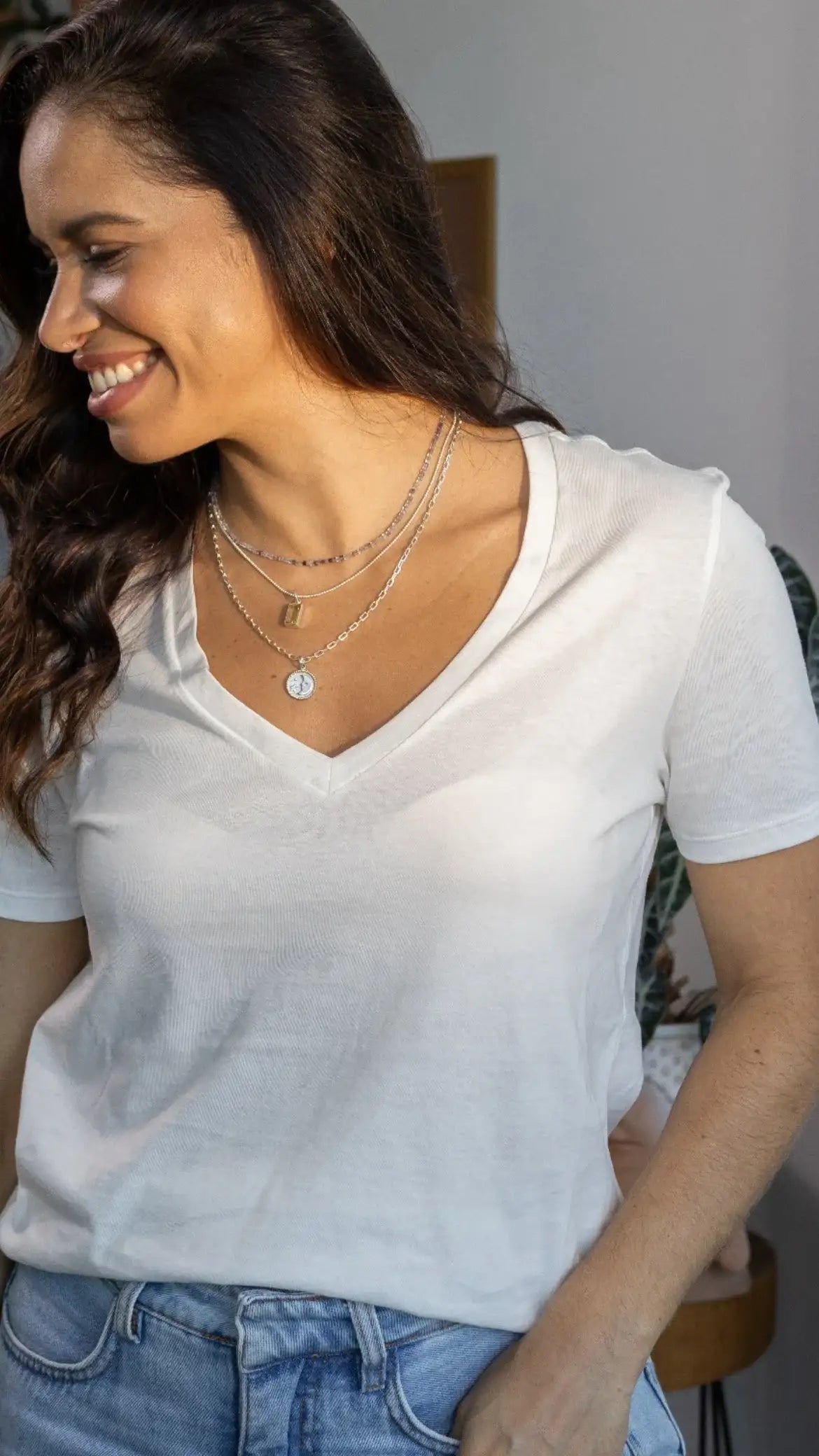 Colar Fluorita | linha Prata